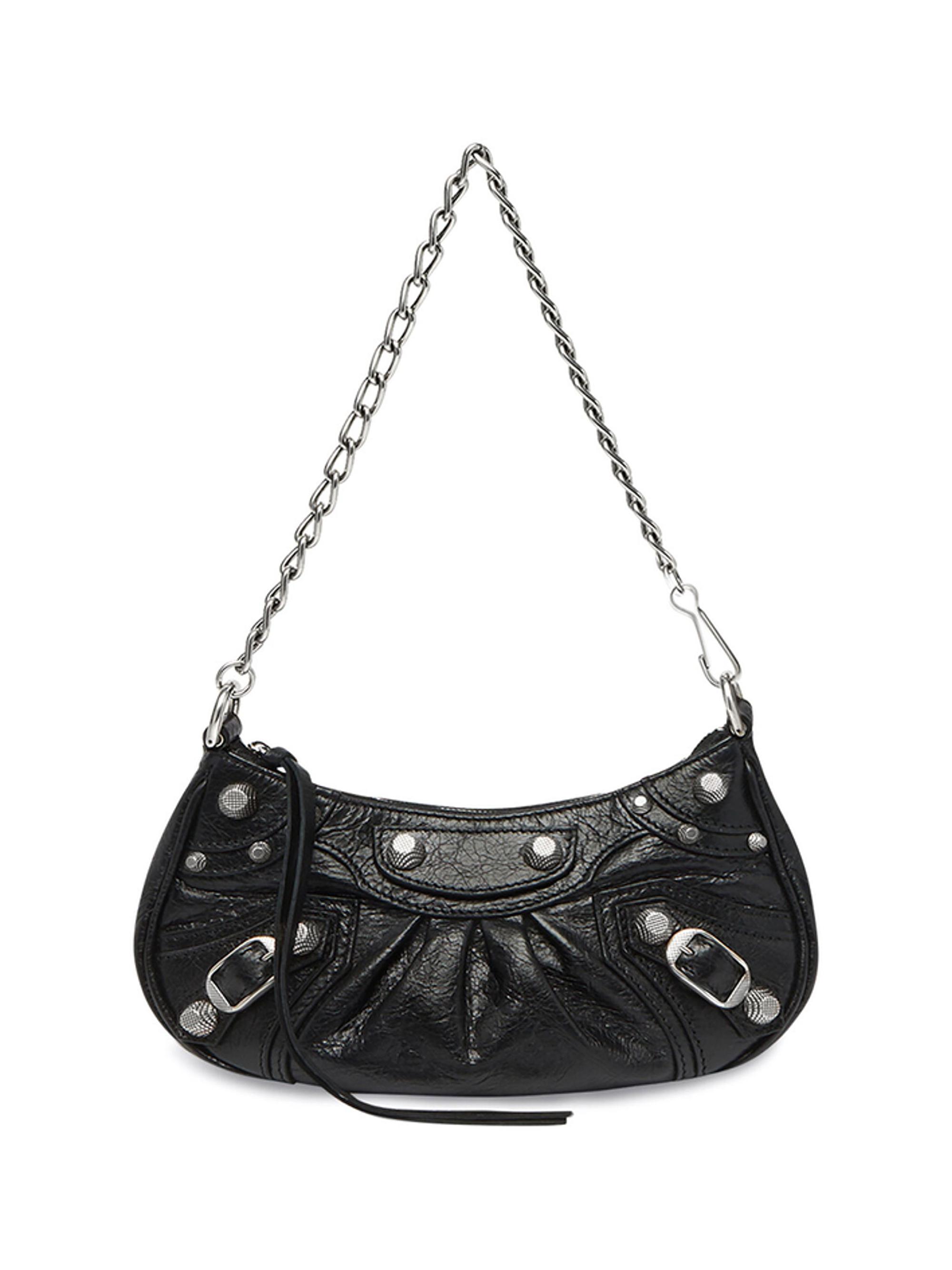 Balenciaga Women's Le Cagole Mini Bag With Chain - Black