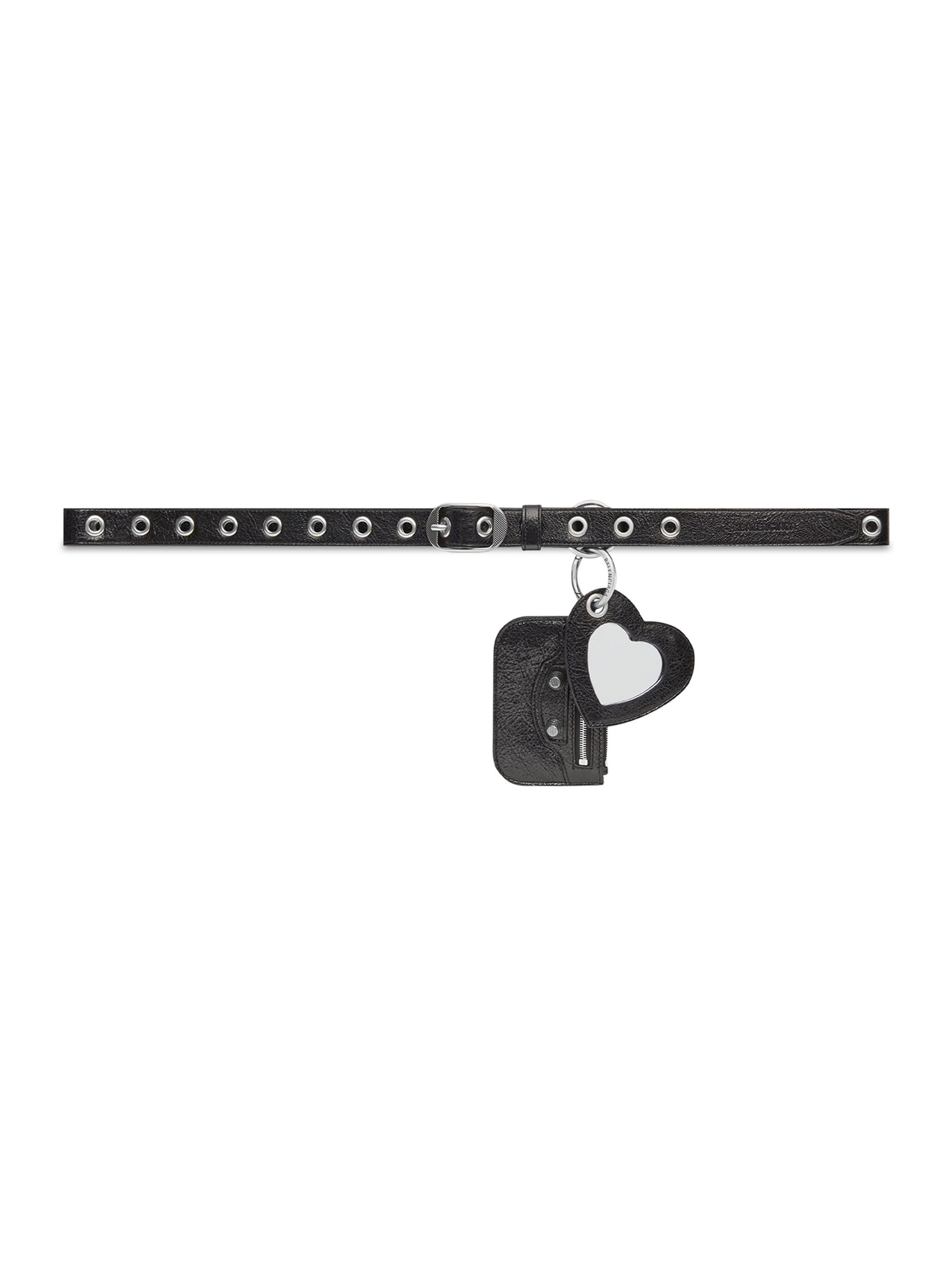 Balenciaga Women's Le Cagole Charms Belt - Black