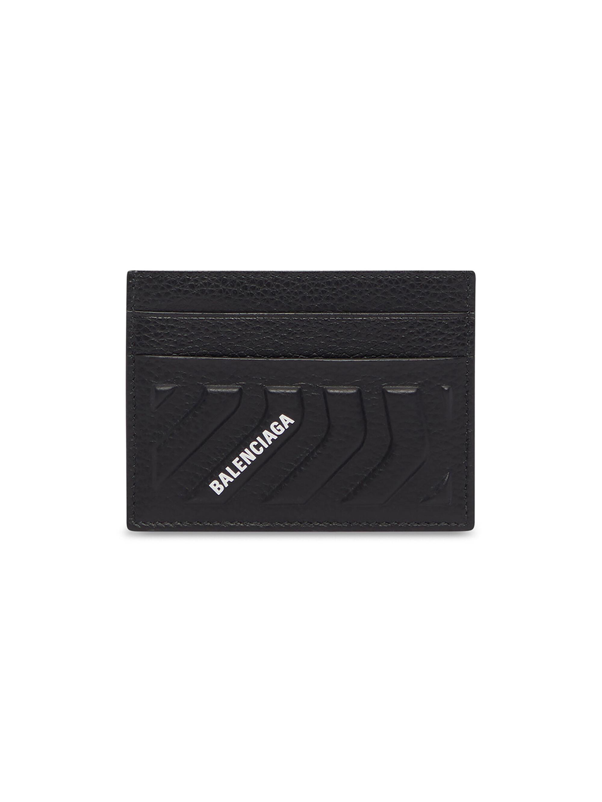Balenciaga Men's Car Card Holder - Black