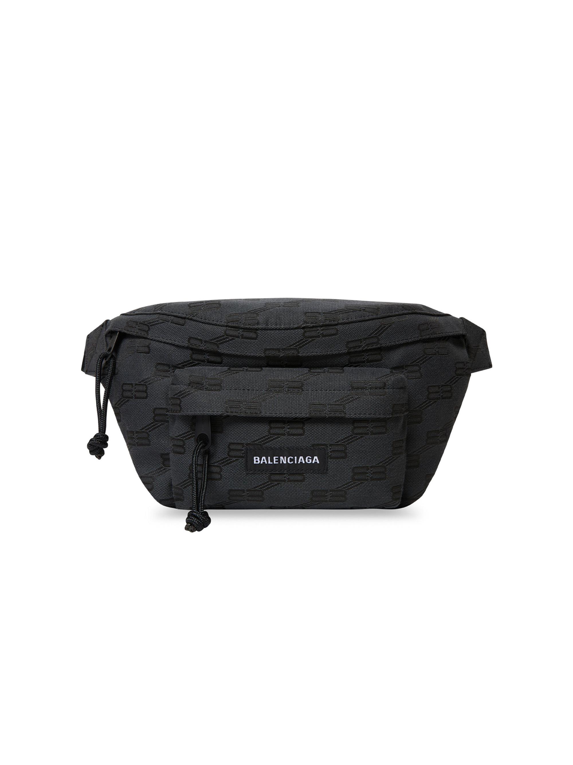 Balenciaga Signature Medium Beltpack BB Monogram Jacquard Canvas
