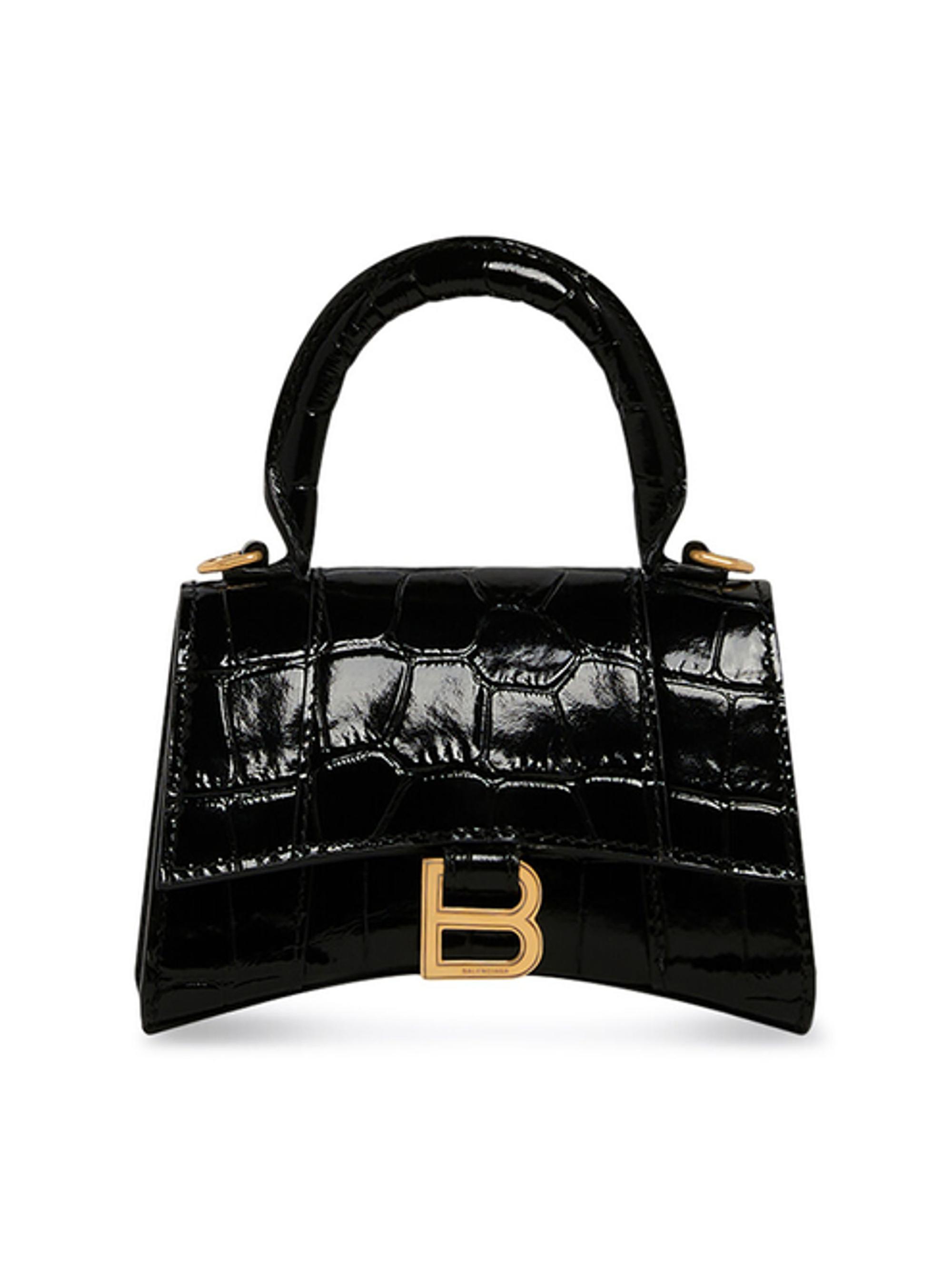 【極美品・付属品完備】Balenciaga HOURGLASS チャーム 0400018027281_SILVERBLACK?wid=