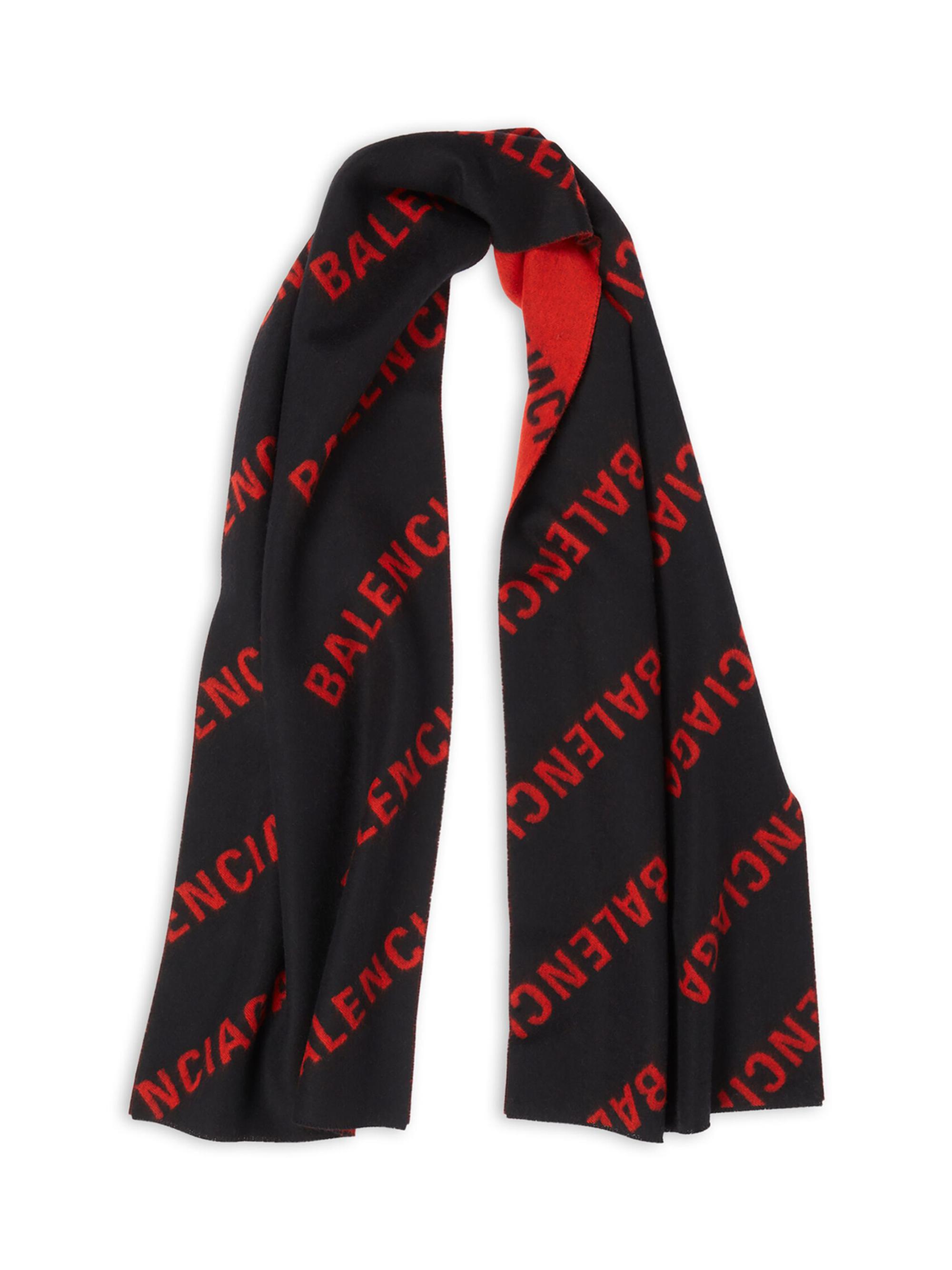 balenciaga macro scarf