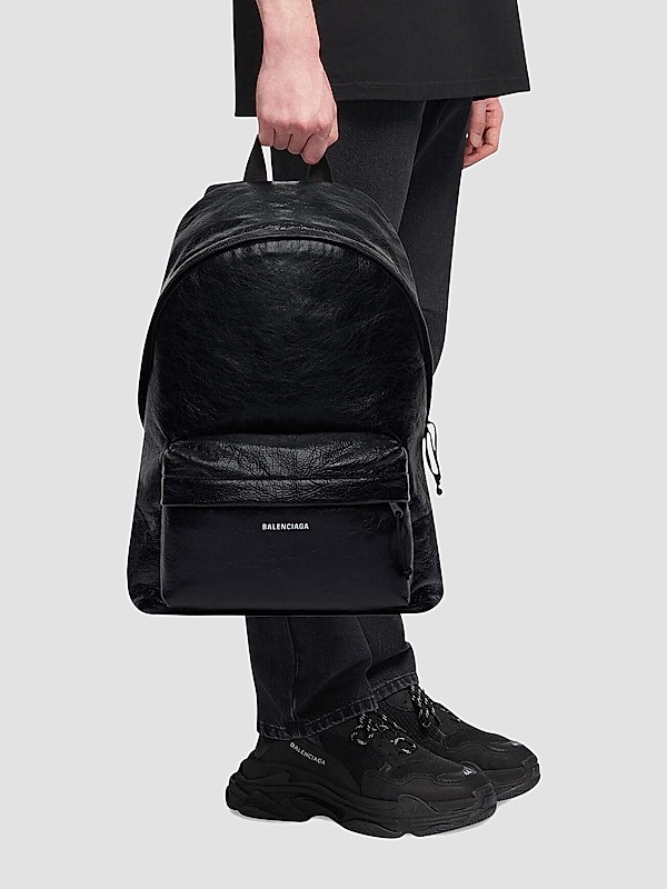 balenciaga giant leather backpack Zip Traveler Studs 9741 in look Rare Balenciaga Giant City Bag: