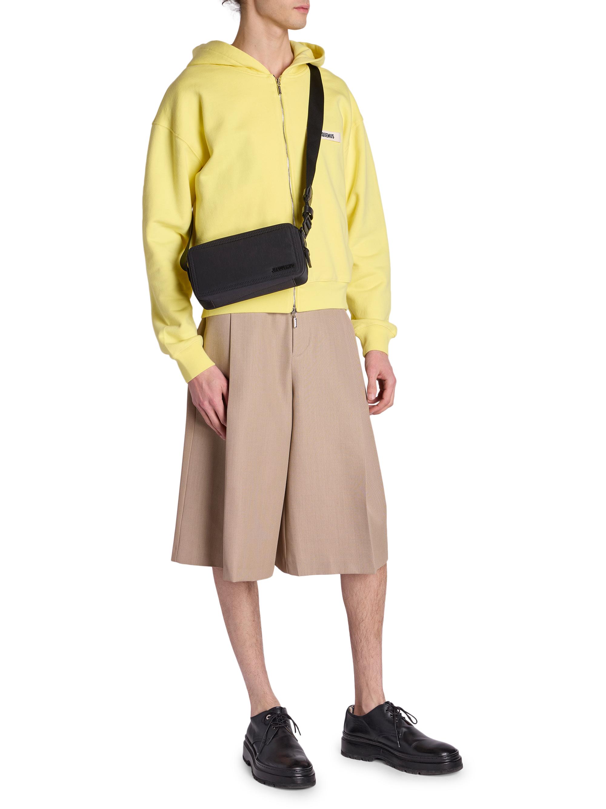 Jacquemus Le Cuerda Leather Horizontal Messenger Bag | Saks Fifth