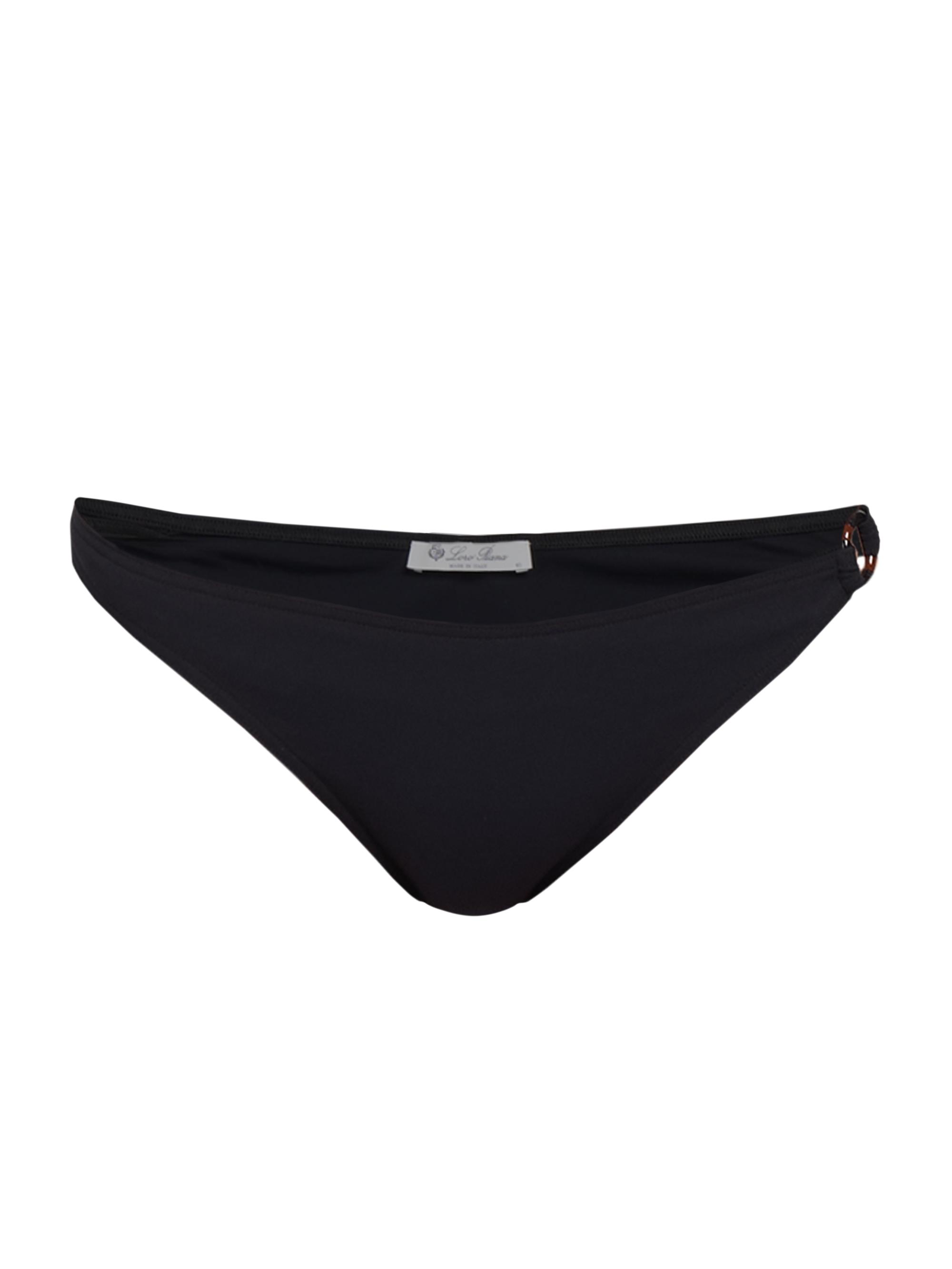 Loro Piana Women's Triangle Ring Bikini Bottom - Blue Navy