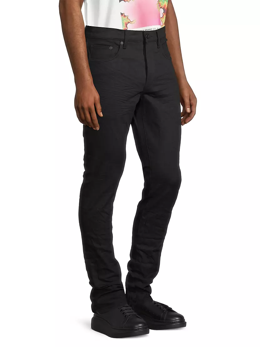Men's Skinny Slim Fit Jeans Stretch 6 Pockets Denim Pencil Pants Casual Hip  Hop Side Pocket Jean Trousers