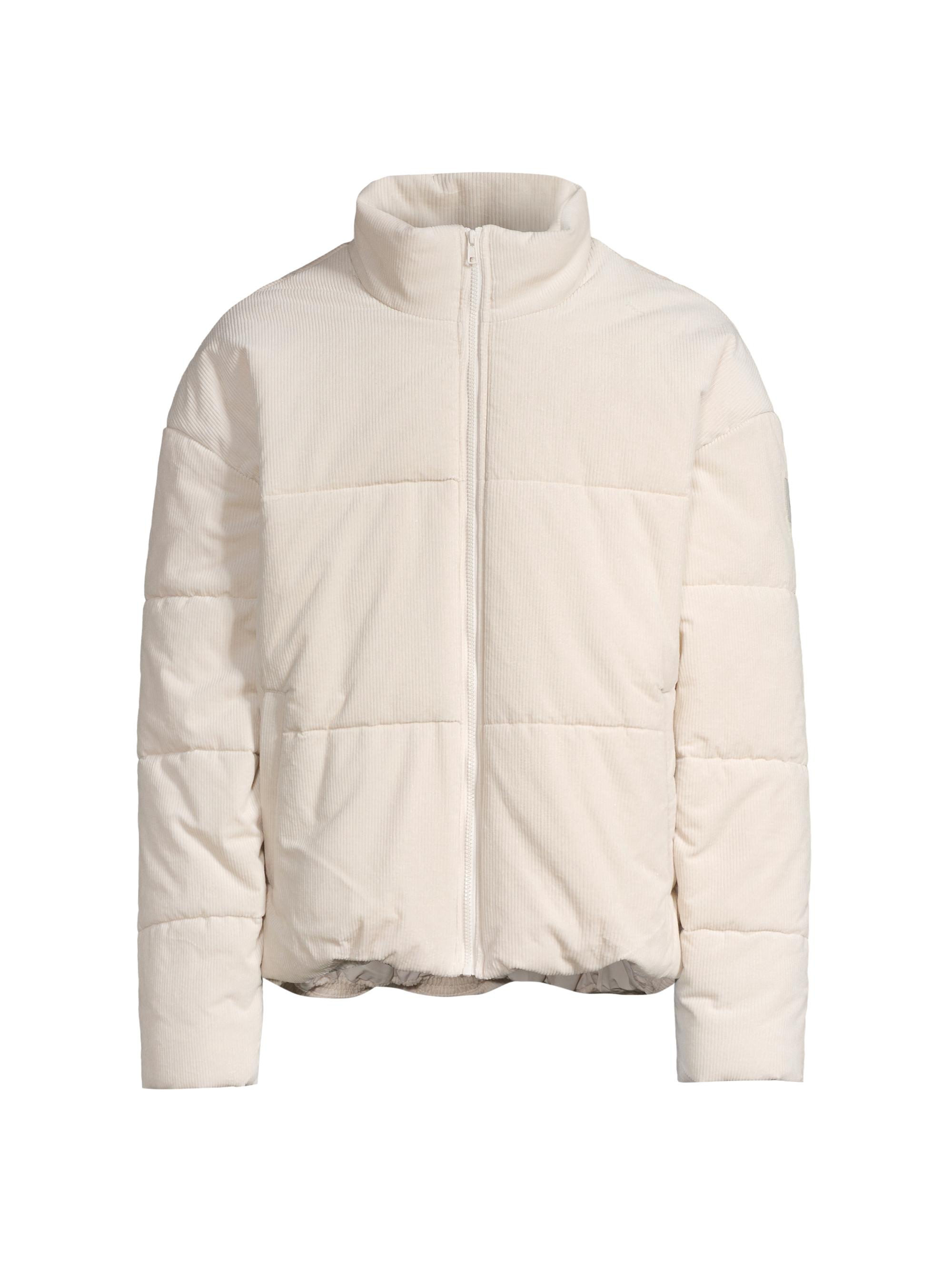 Alo Yoga Men's Stage Cotton Corduroy Puffer Jacket - Bone