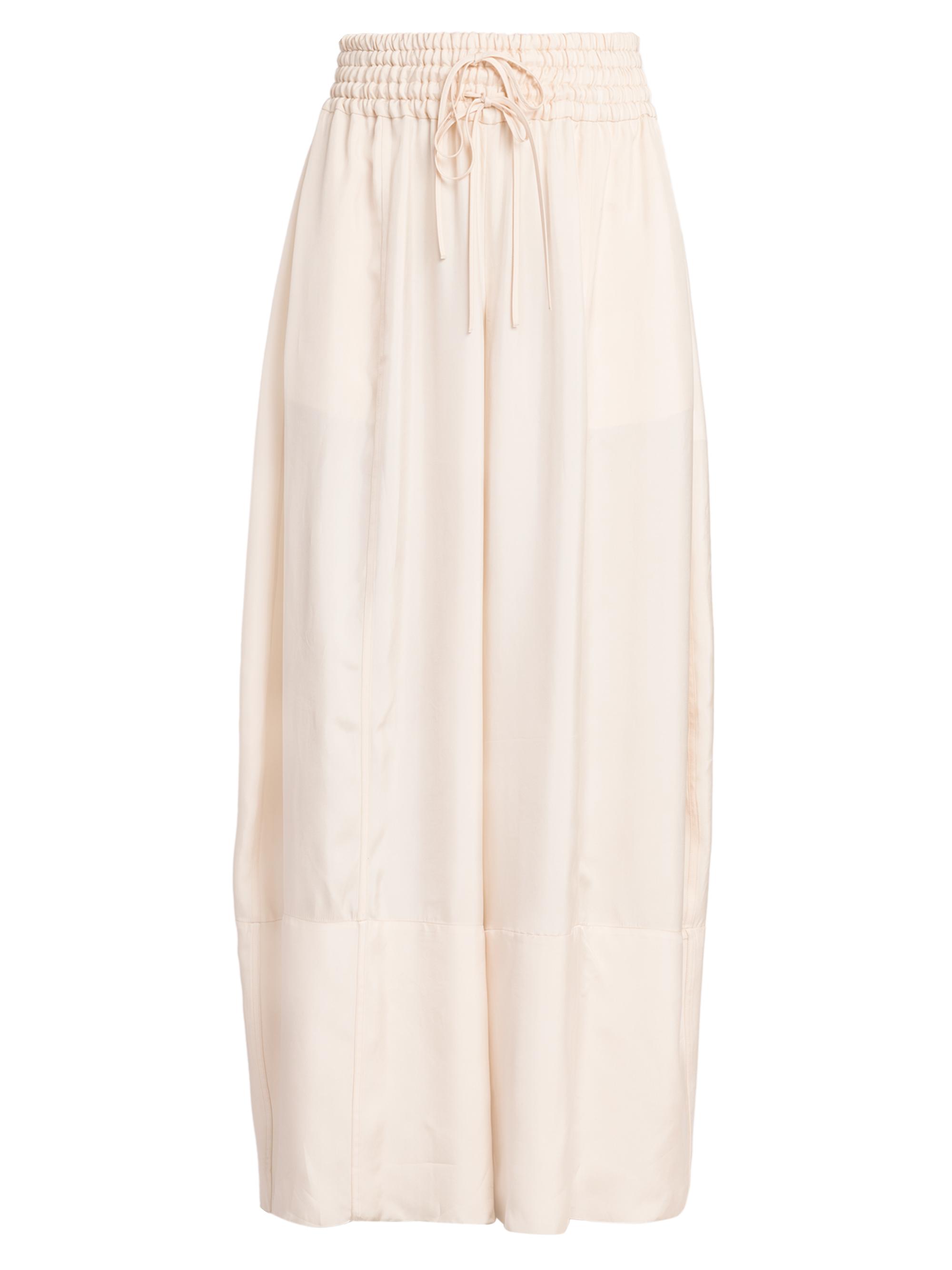 Jil Sander Women's Elasticized Wide-Leg Pants - Off White