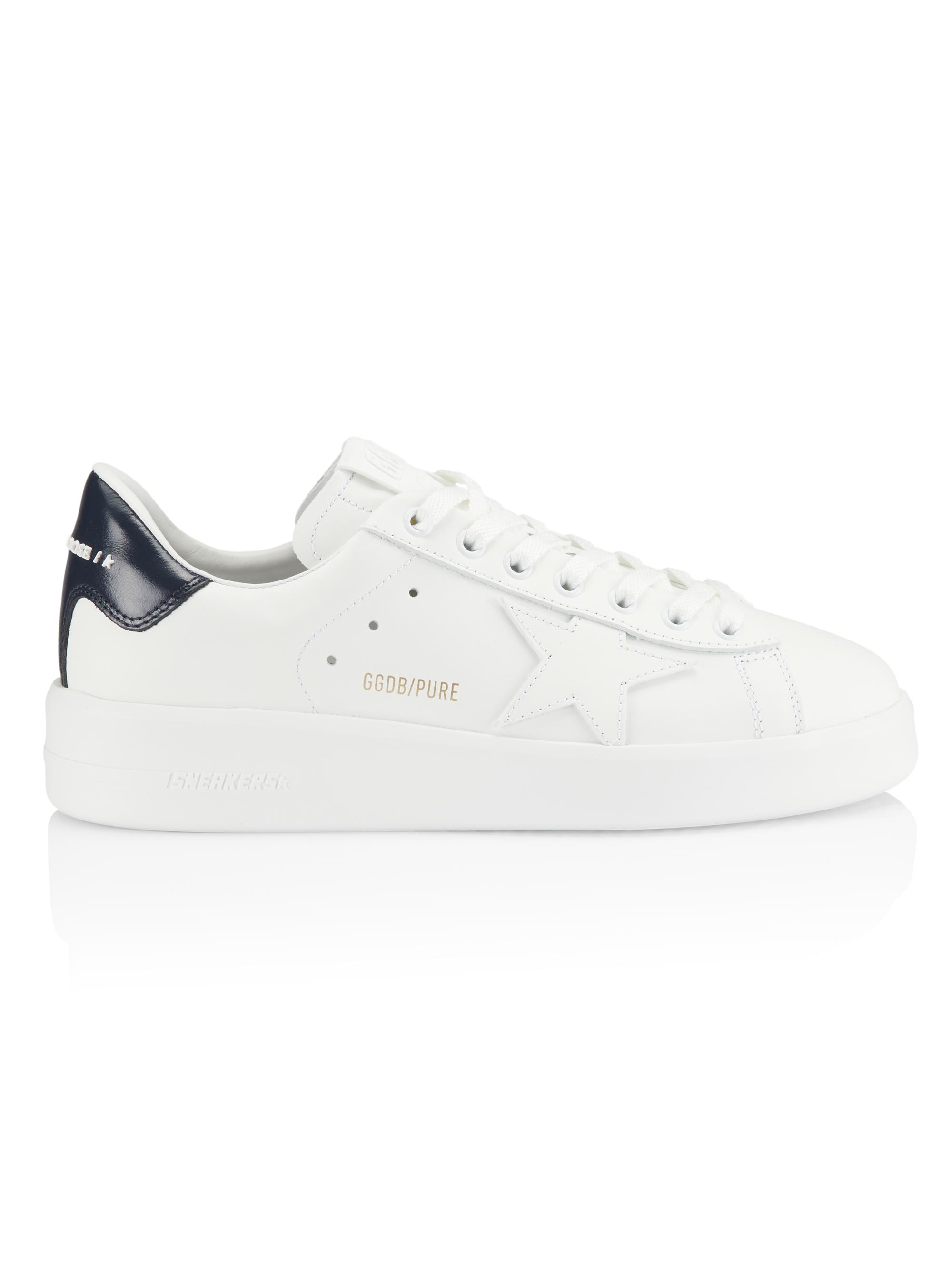 Golden Goose Purestar Leather Sneakers | Saks Fifth Avenue