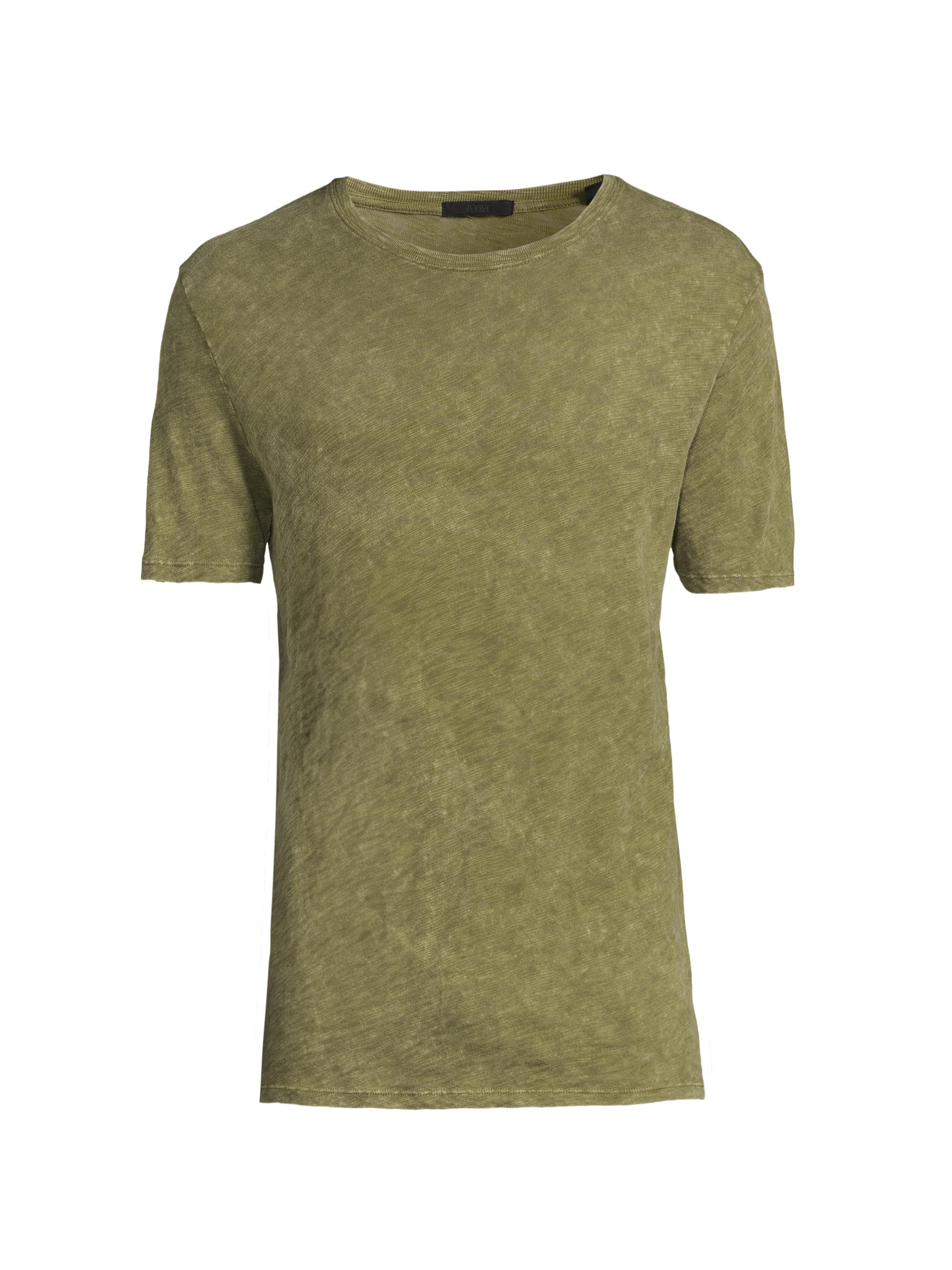ATM Anthony Thomas Melillo Men's Chroma Wash Slub Jersey T-Shirt - Juniper