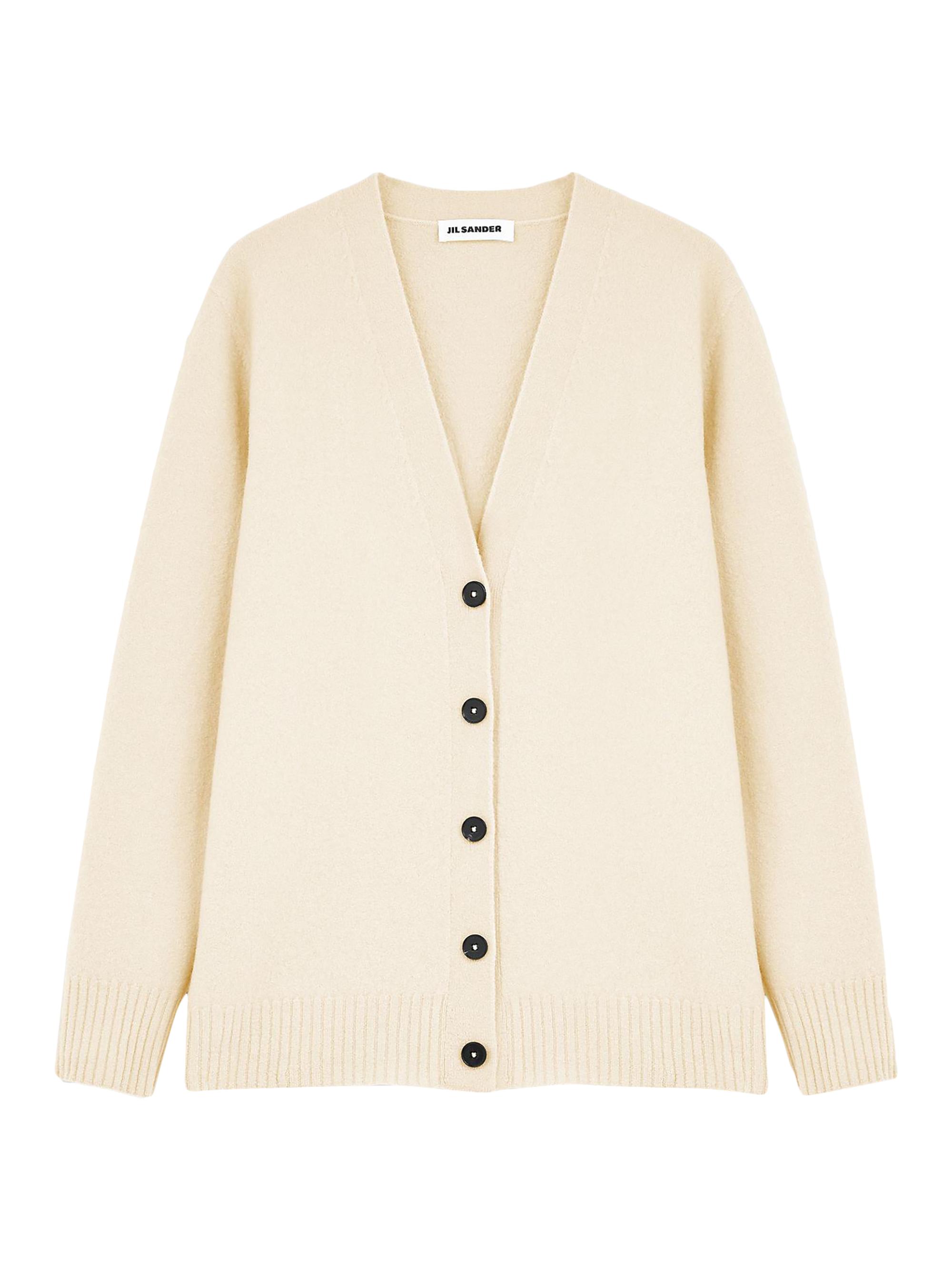 Jil Sander Boiled Wool Cardigan | Saks Fifth Avenue