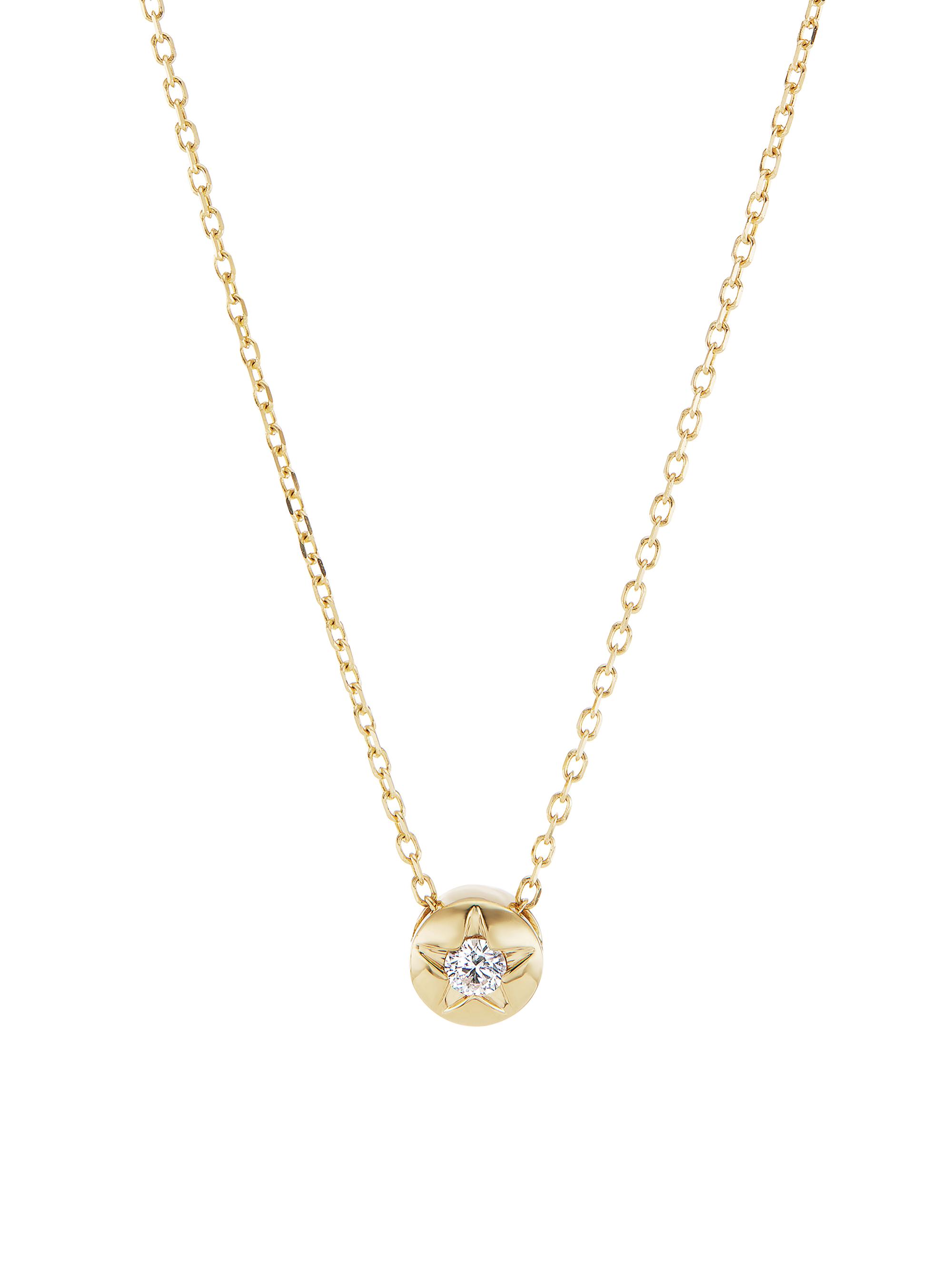 Sorellina Women's Tarot L'imperatrice 18K Gold & Diamond Star Necklace - Yellow Gold