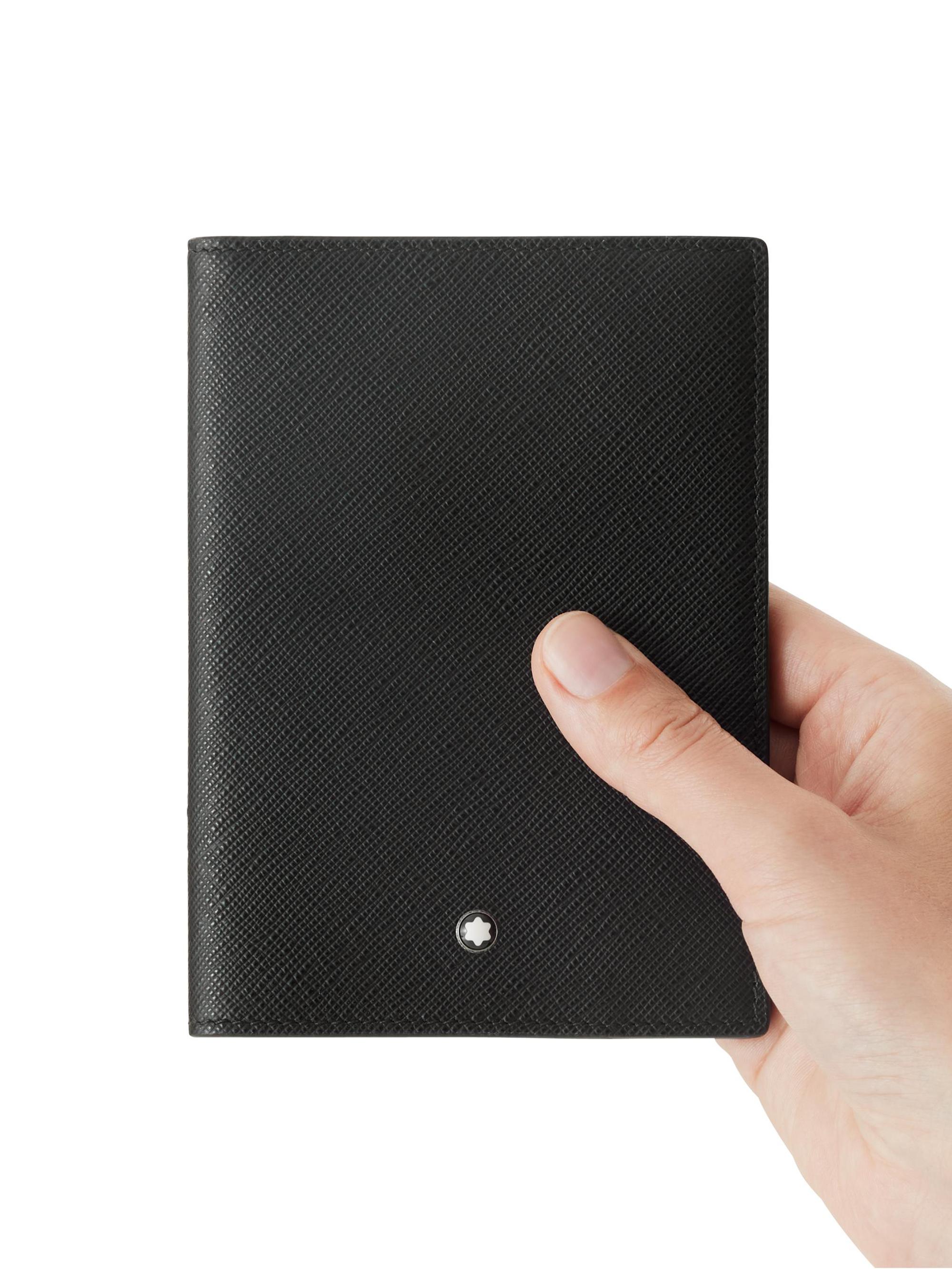 Montblanc Sartorial Leather Passport Holder | Saks Fifth Avenue