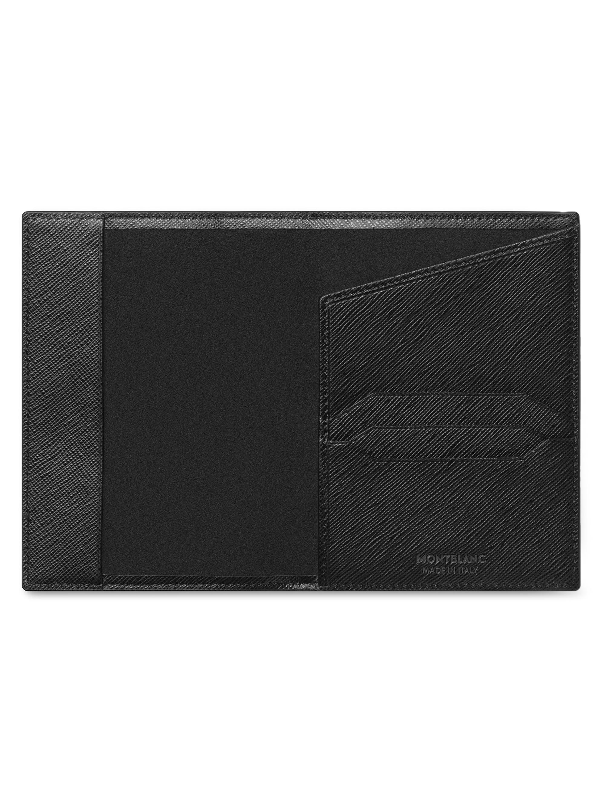 Montblanc Sartorial Leather Passport Holder | Saks Fifth Avenue