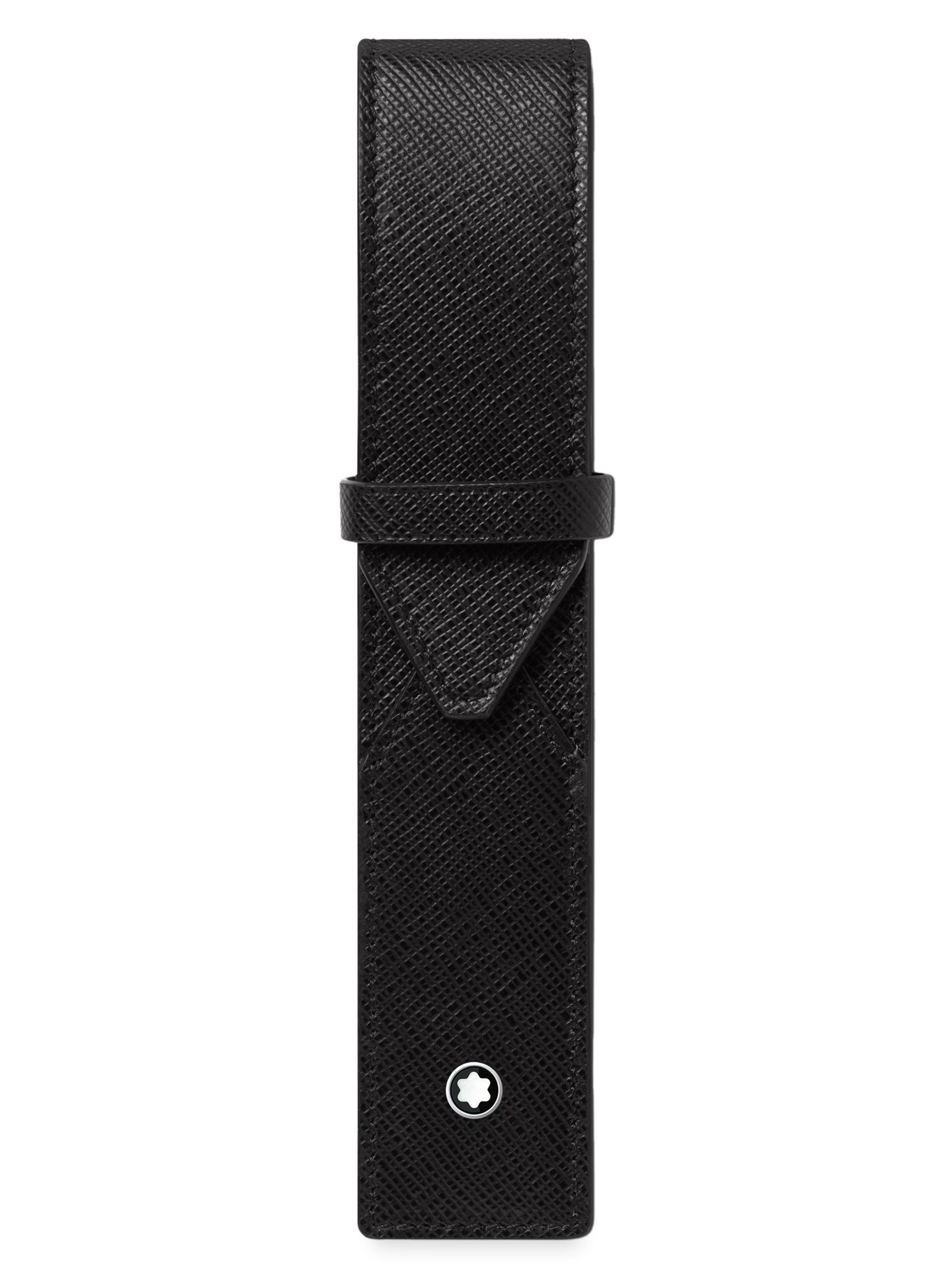 Montblanc Men's Sartorial Leather 1-Pen Pouch - Black