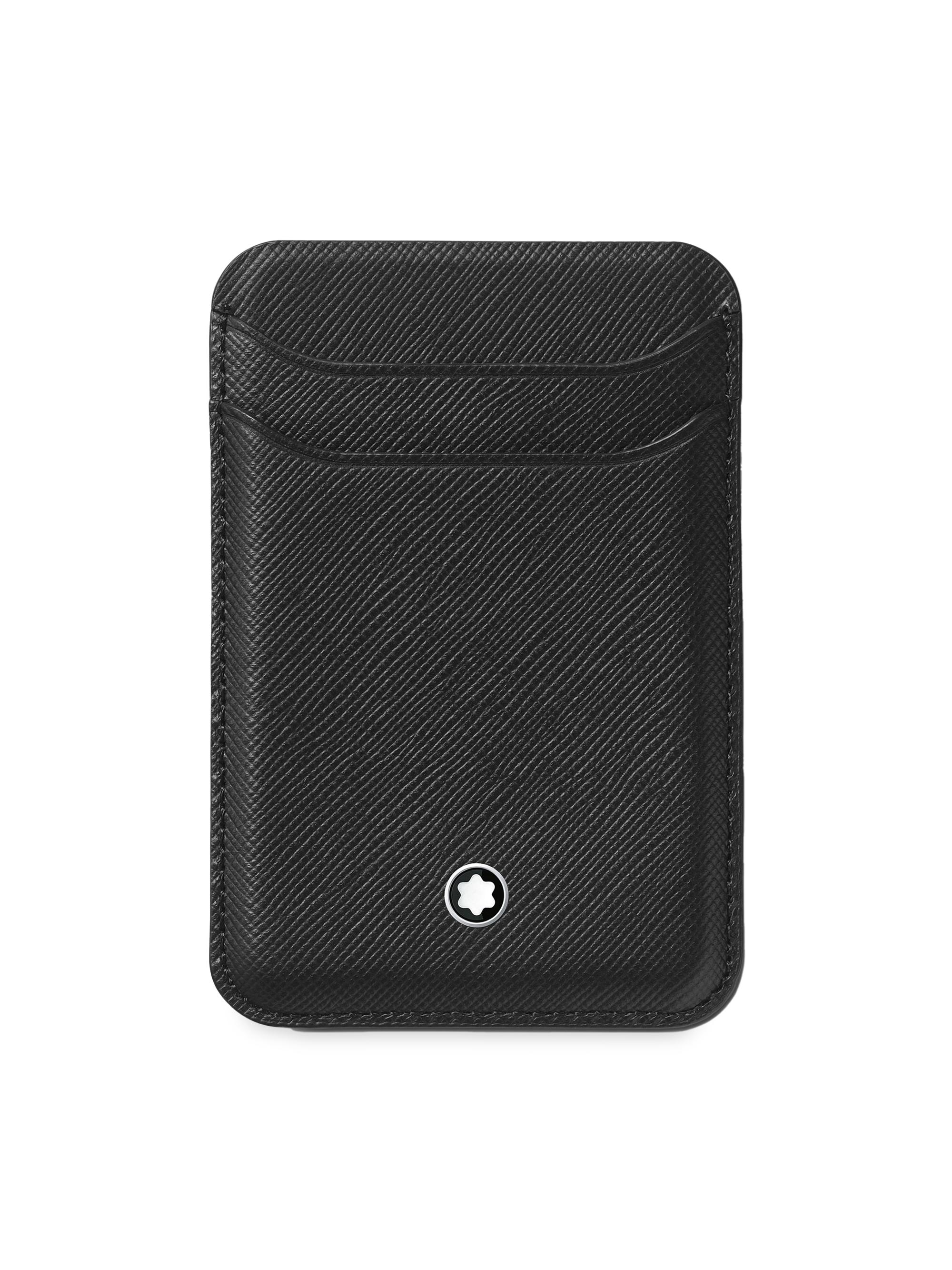 ミクロ0408】Montblanc ブラック L字ファスナーウォレット ミクロ0408