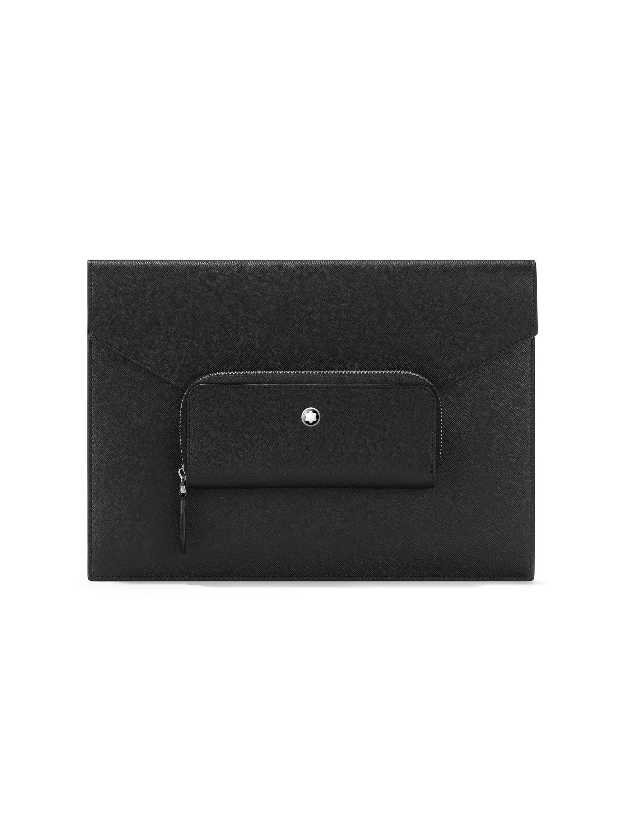 Montblanc Men's  Sartorial Leather Envelope - Black