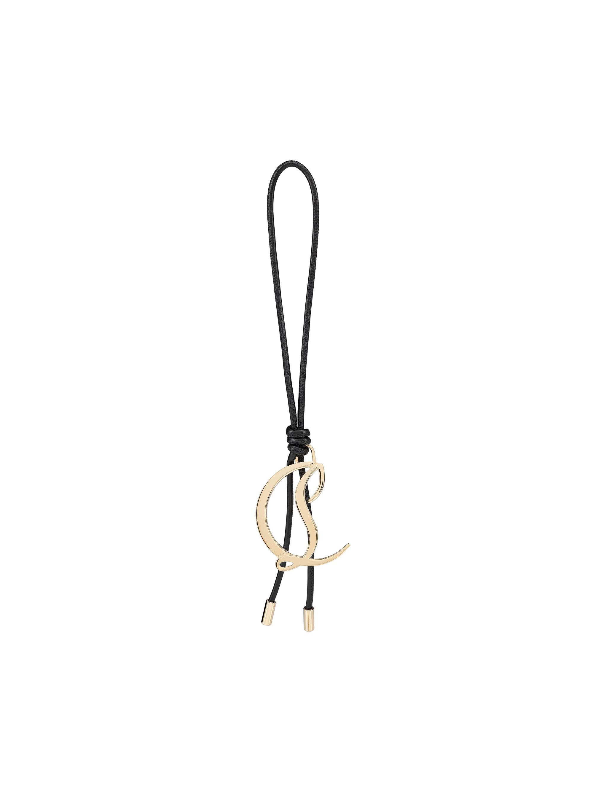 Christian Louboutin Women's CL Logo Bag Charm - Black