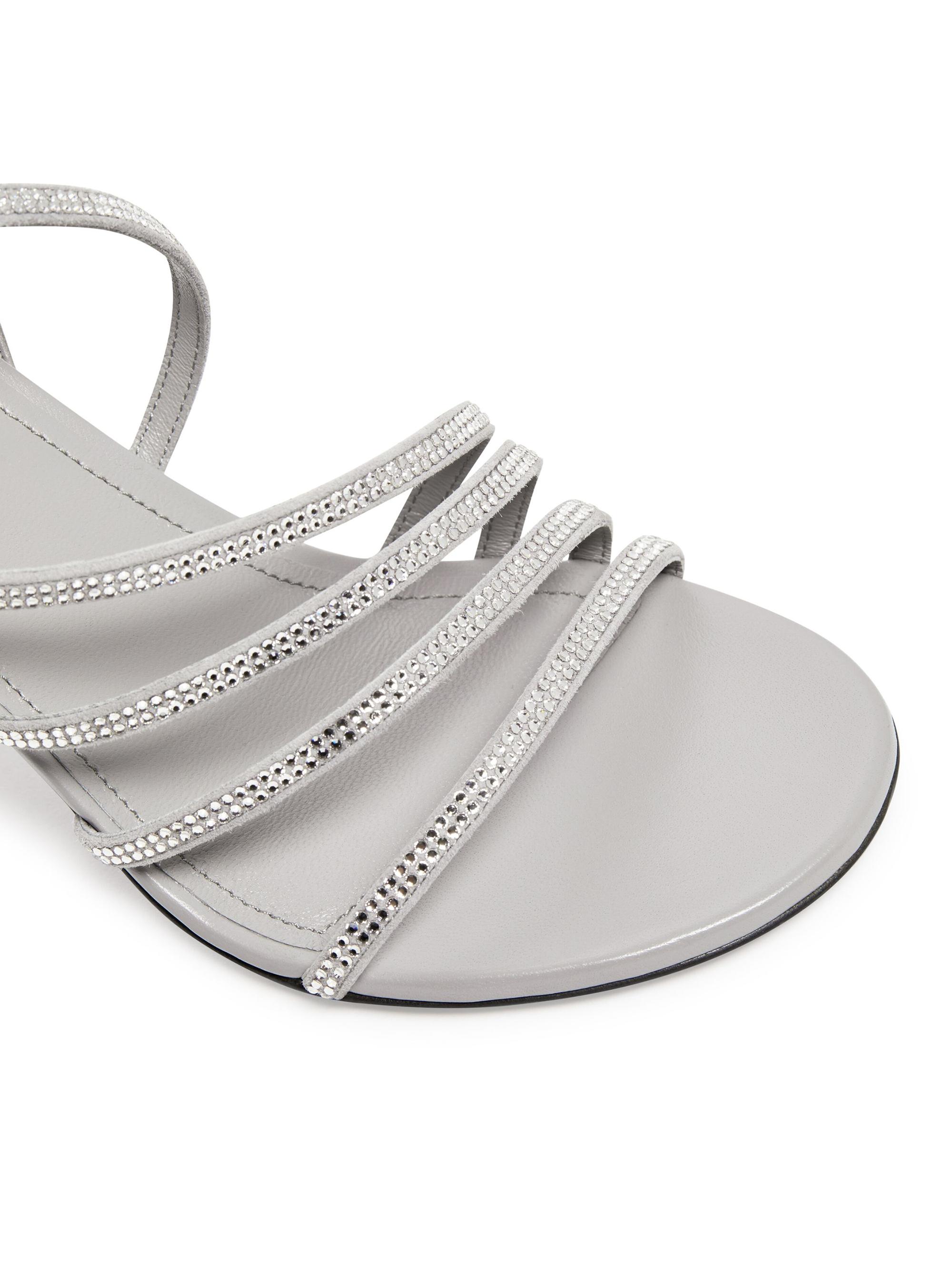 Balenciaga Glow 90mm Sandal With Rhinestones | Saks Fifth Avenue