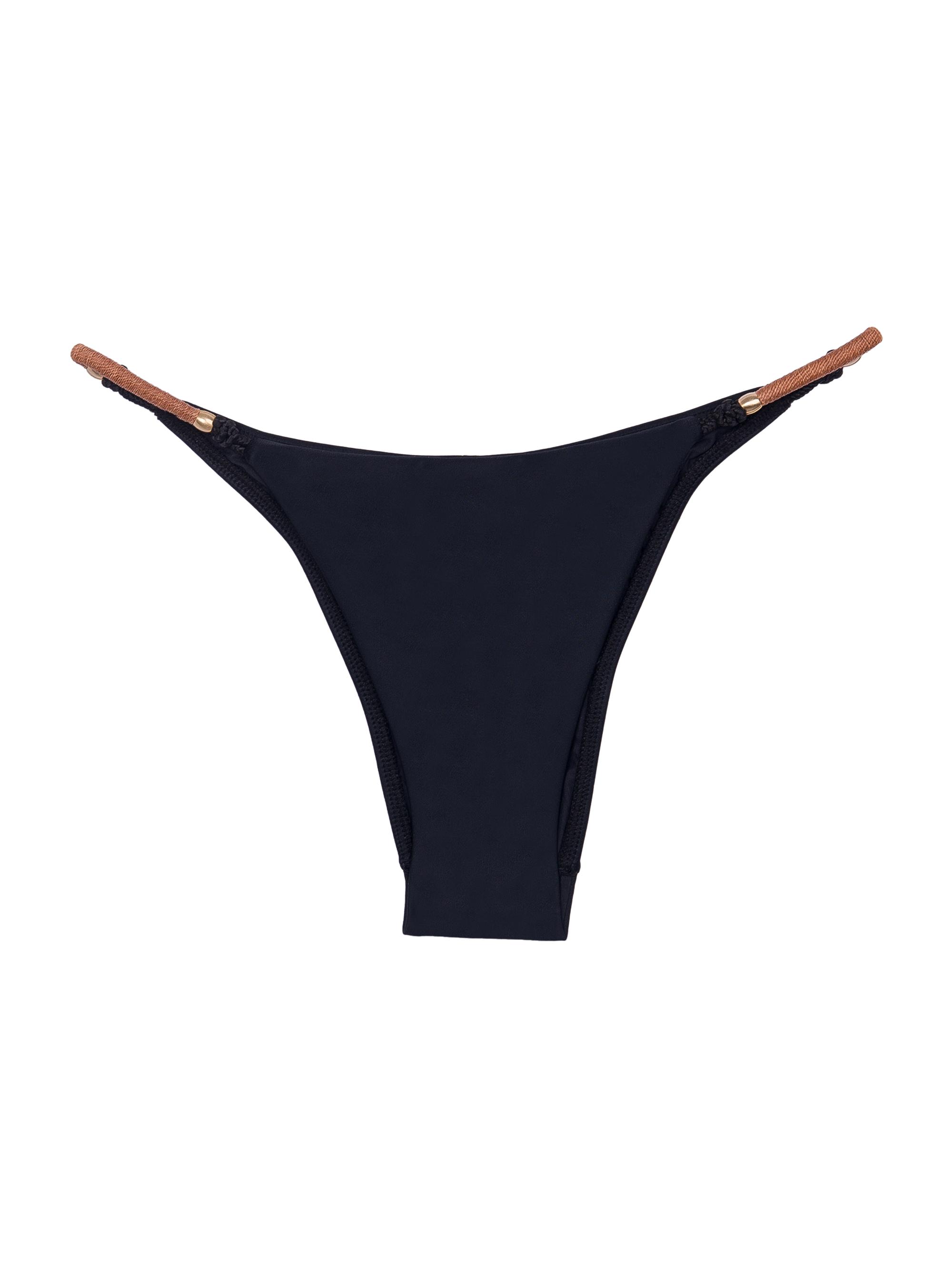 ViX by Paula Hermanny Women's Elis Rope Wrapped Bikini Bottom - Black