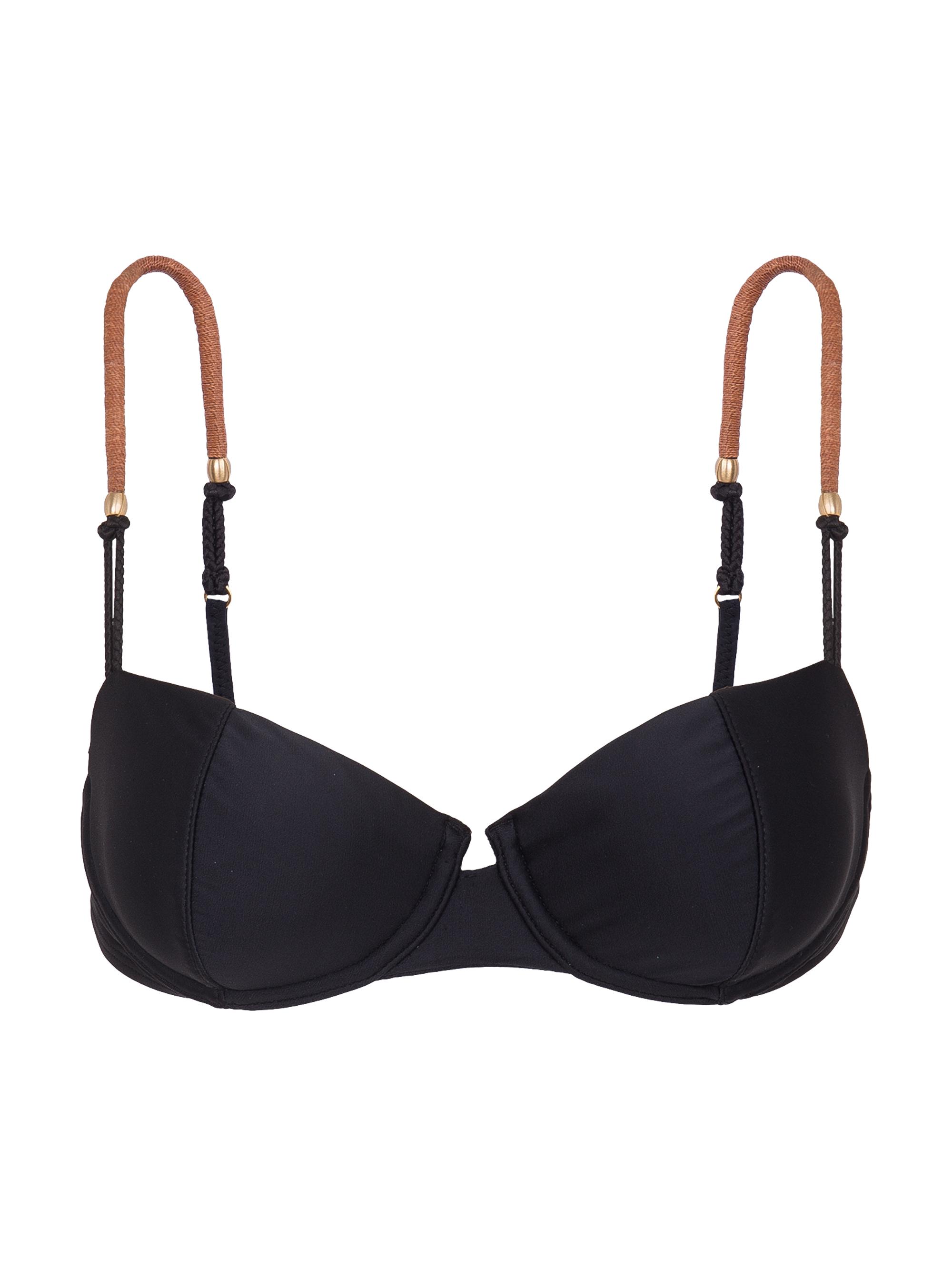 ViX by Paula Hermanny Women's Elis Nissi Underwire Bikini Top - Black