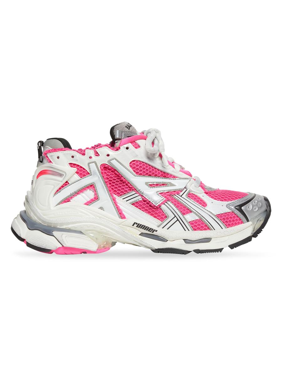 シューズ・サンダルその他 Balenciaga Sneaker Runner white/taupe/pink Balenciaga Runner 2.0 WMNS Taupe / Pink - Jan 2025