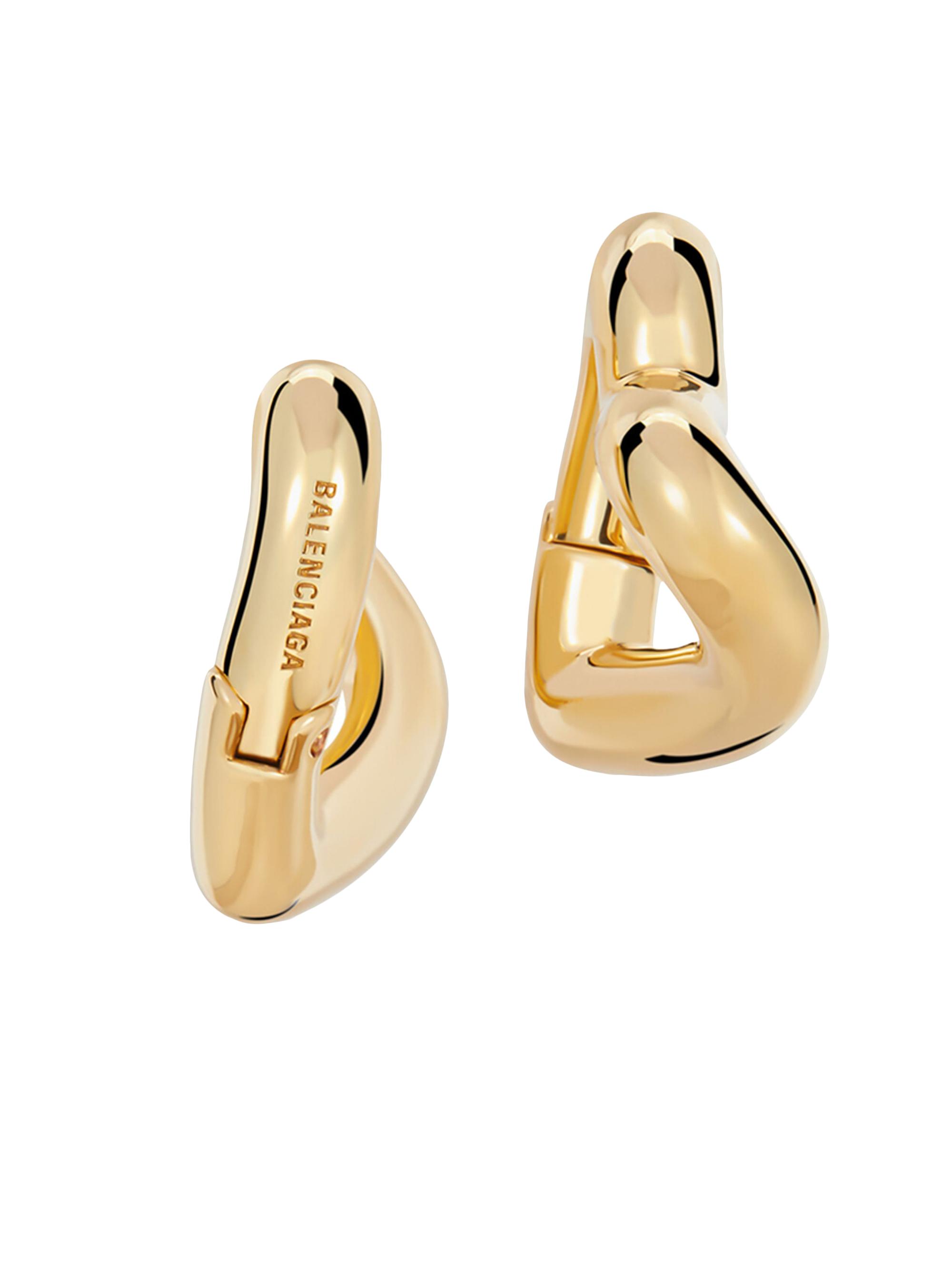 Balenciaga Loop Heart Earrings | Saks Fifth Avenue