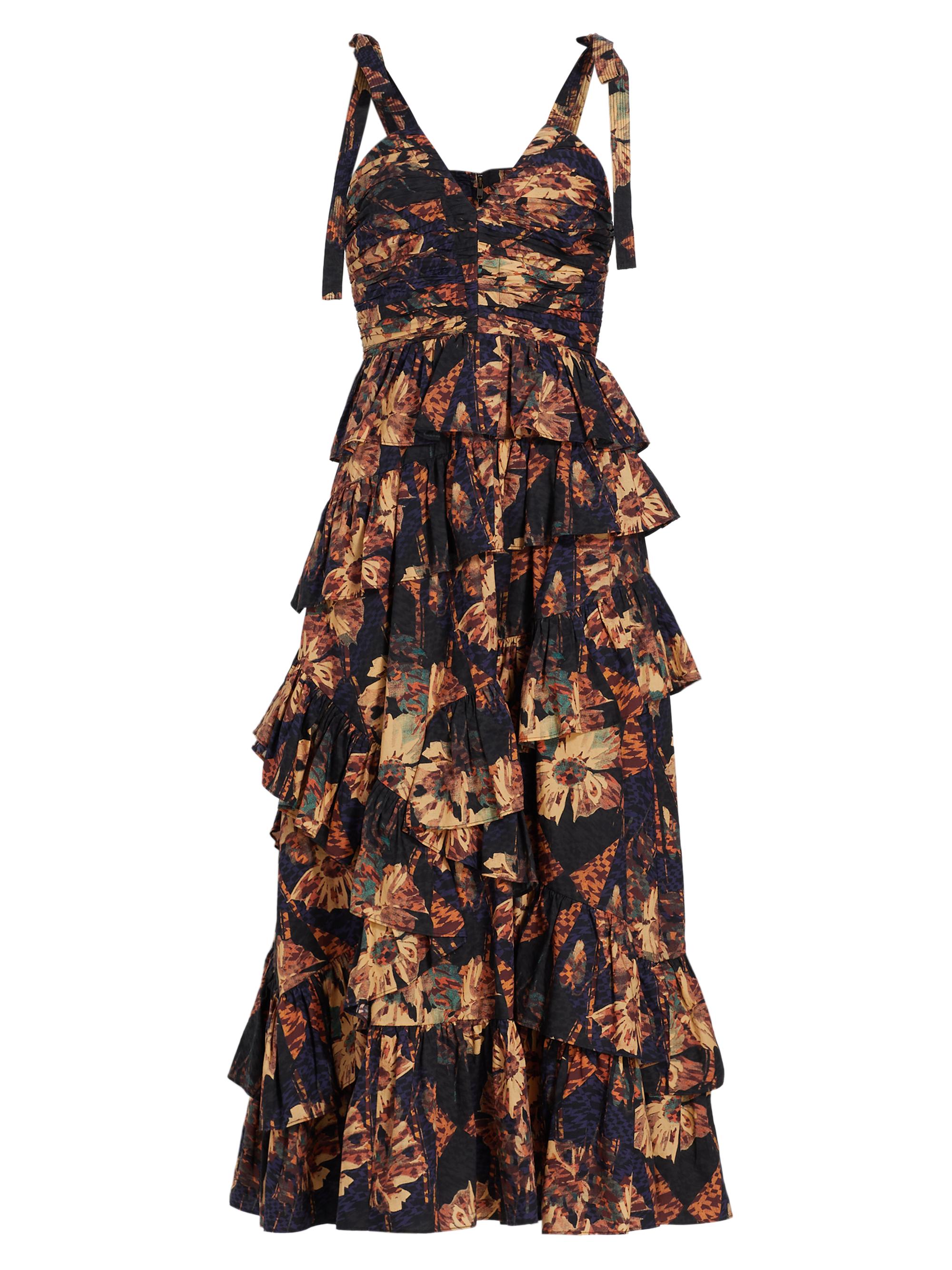 ae empire waist embroidered midi dress Ever-Pretty Empire Waist Flutter Sleeve Midi Dress for Summer Formal Wedding Guest Dress