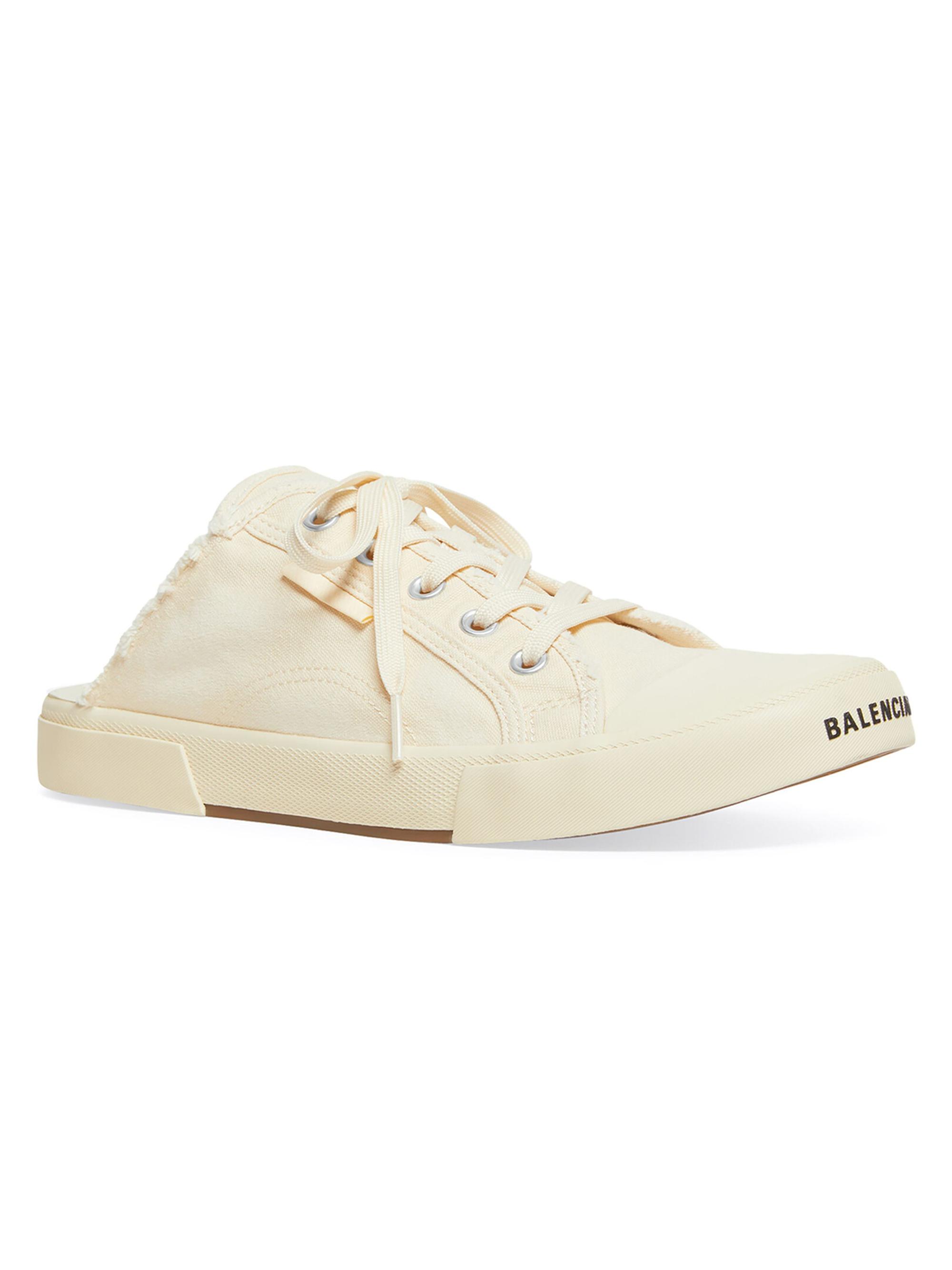 Balenciaga Women's Paris Sneaker Mule - White