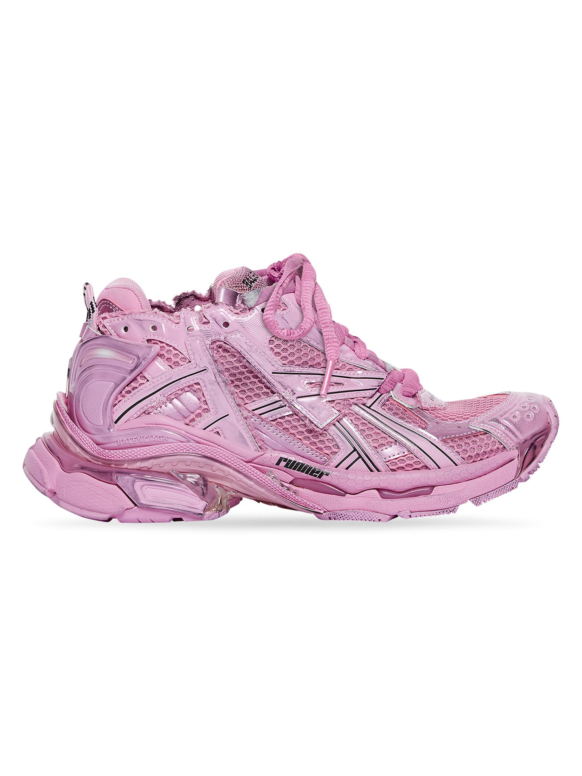 Balenciaga Women's Runner Sneakers - Pink