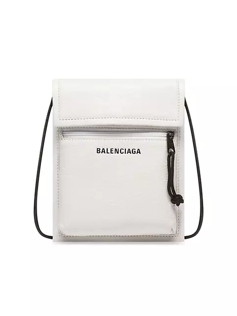 Shop Balenciaga Explorer Small Pouch With Strap
