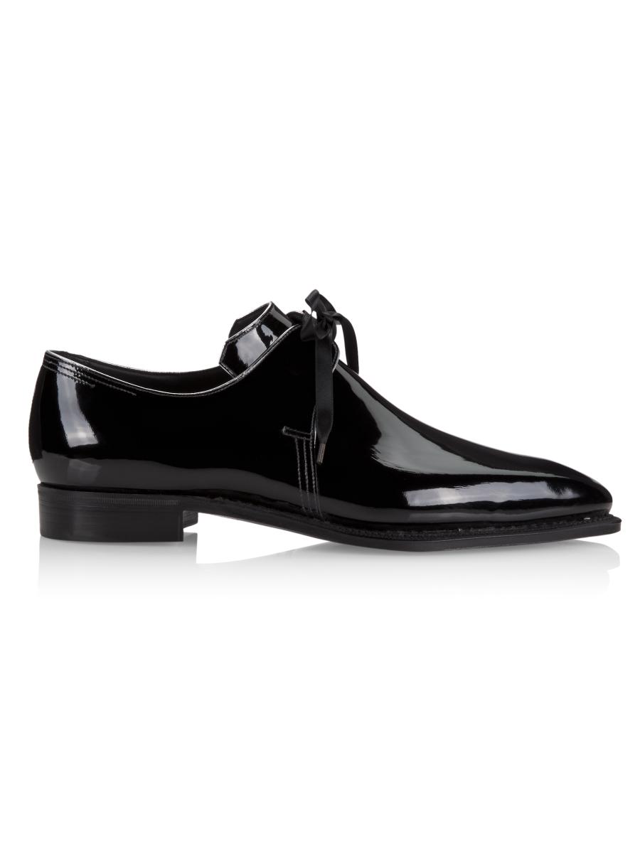 Corthay Arca Patent Leather Pointed-Toe Dress Shoes Arca main image 4