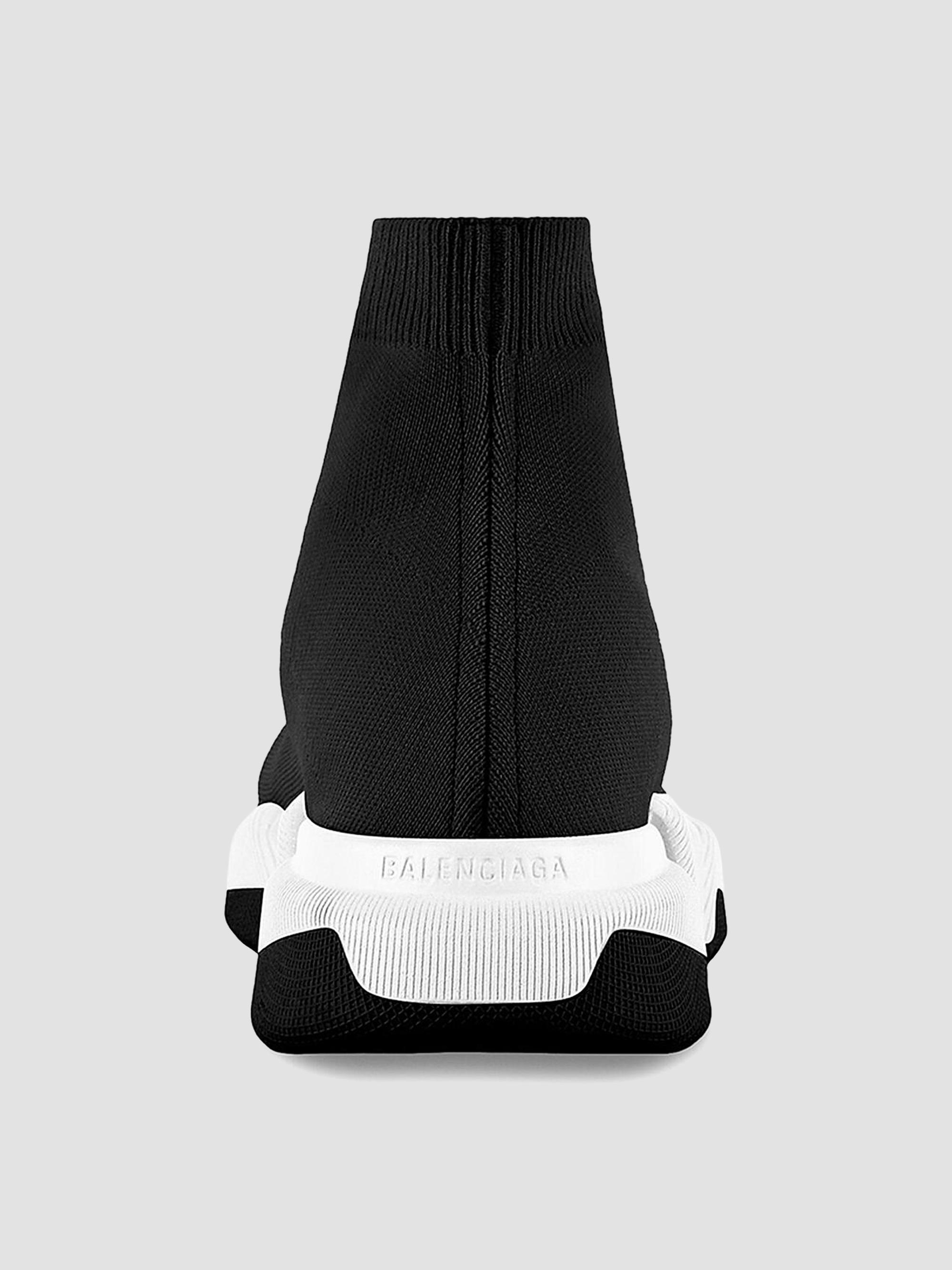 Balenciaga Speed 2.0 Recycled Knit Sneakers With Bicolor Sole