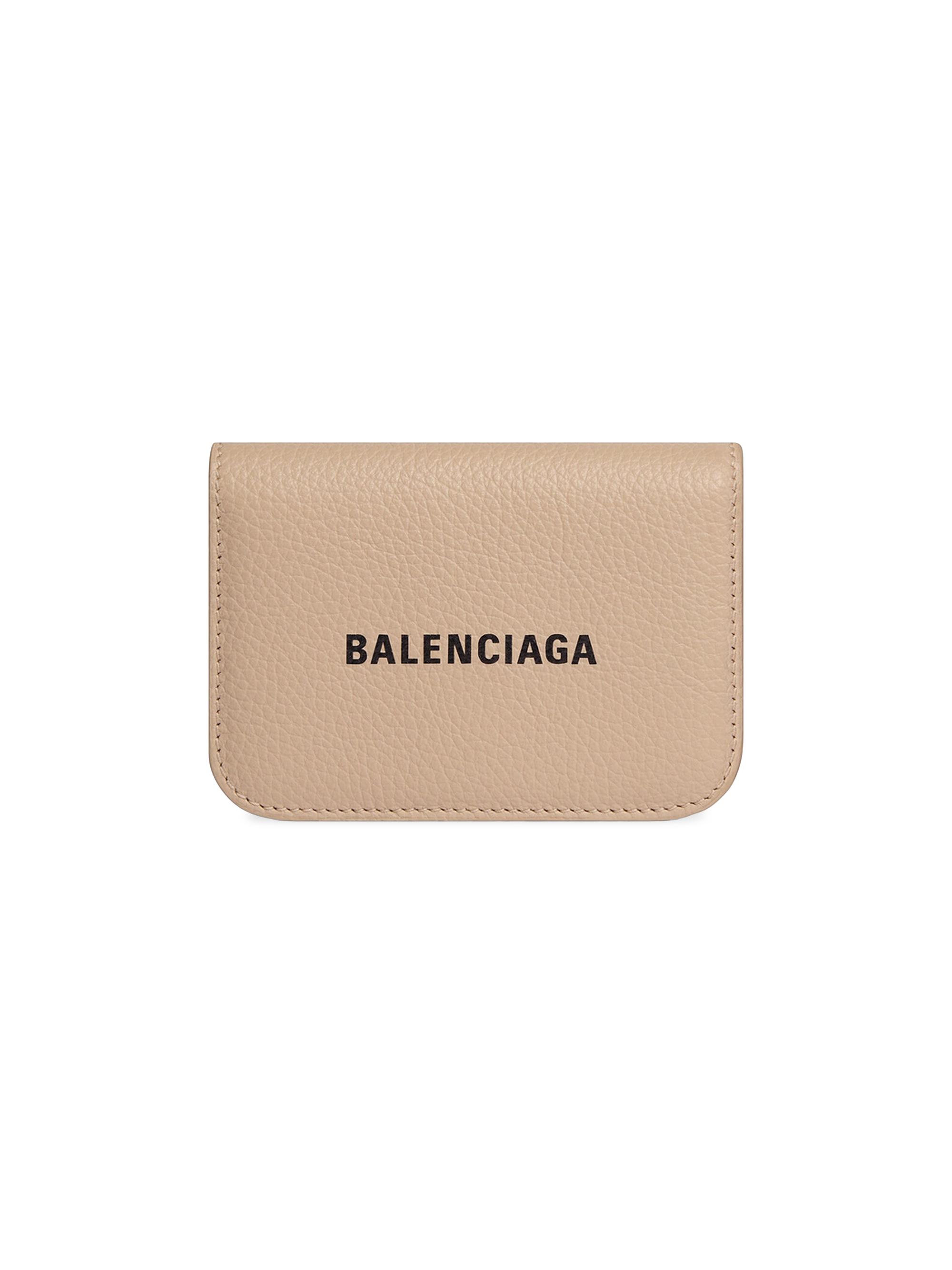 Balenciaga Women's Cash Mini Wallet - Beige
