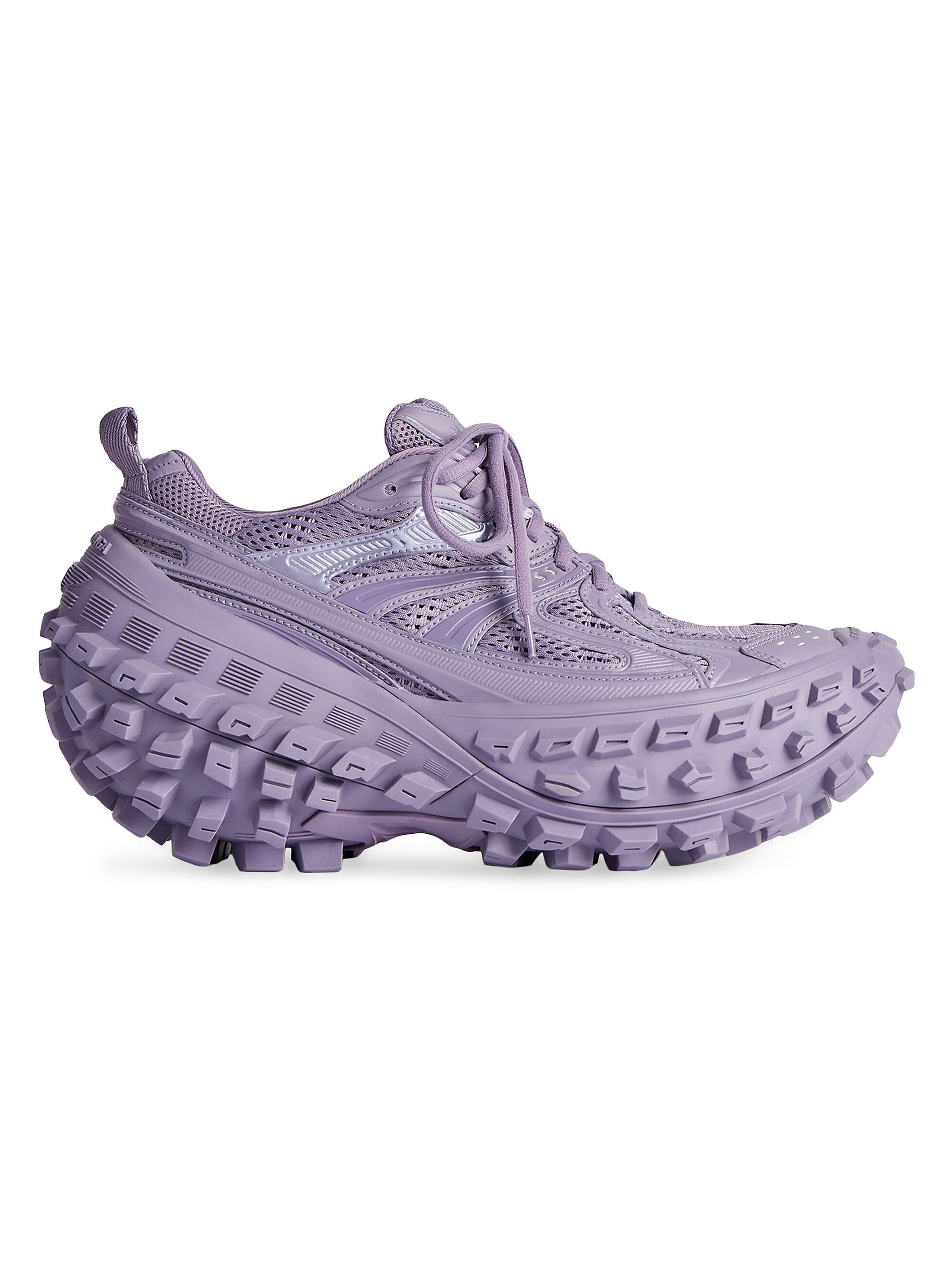 Balenciaga Women's Bouncer Sneakers - Faded Purple