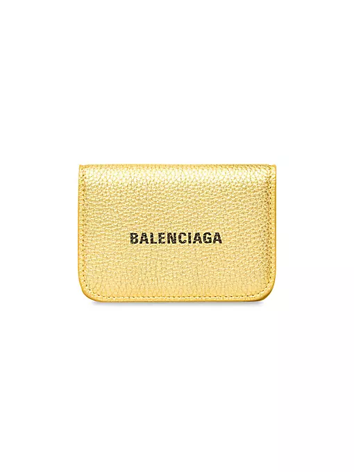 Balenciaga - Cash Mini Wallet Metallized