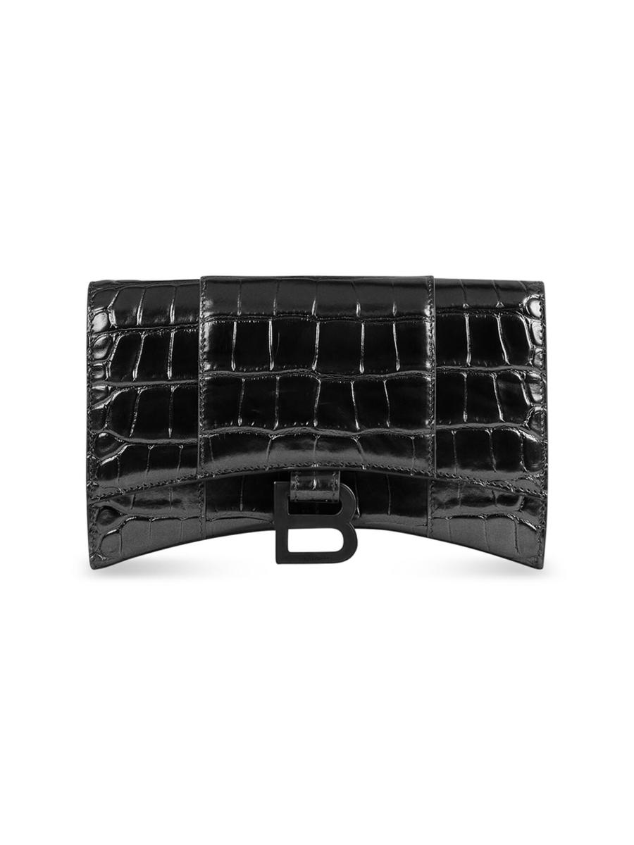Balenciaga Hourglass Wallet On Chain | Saks Fifth Avenue