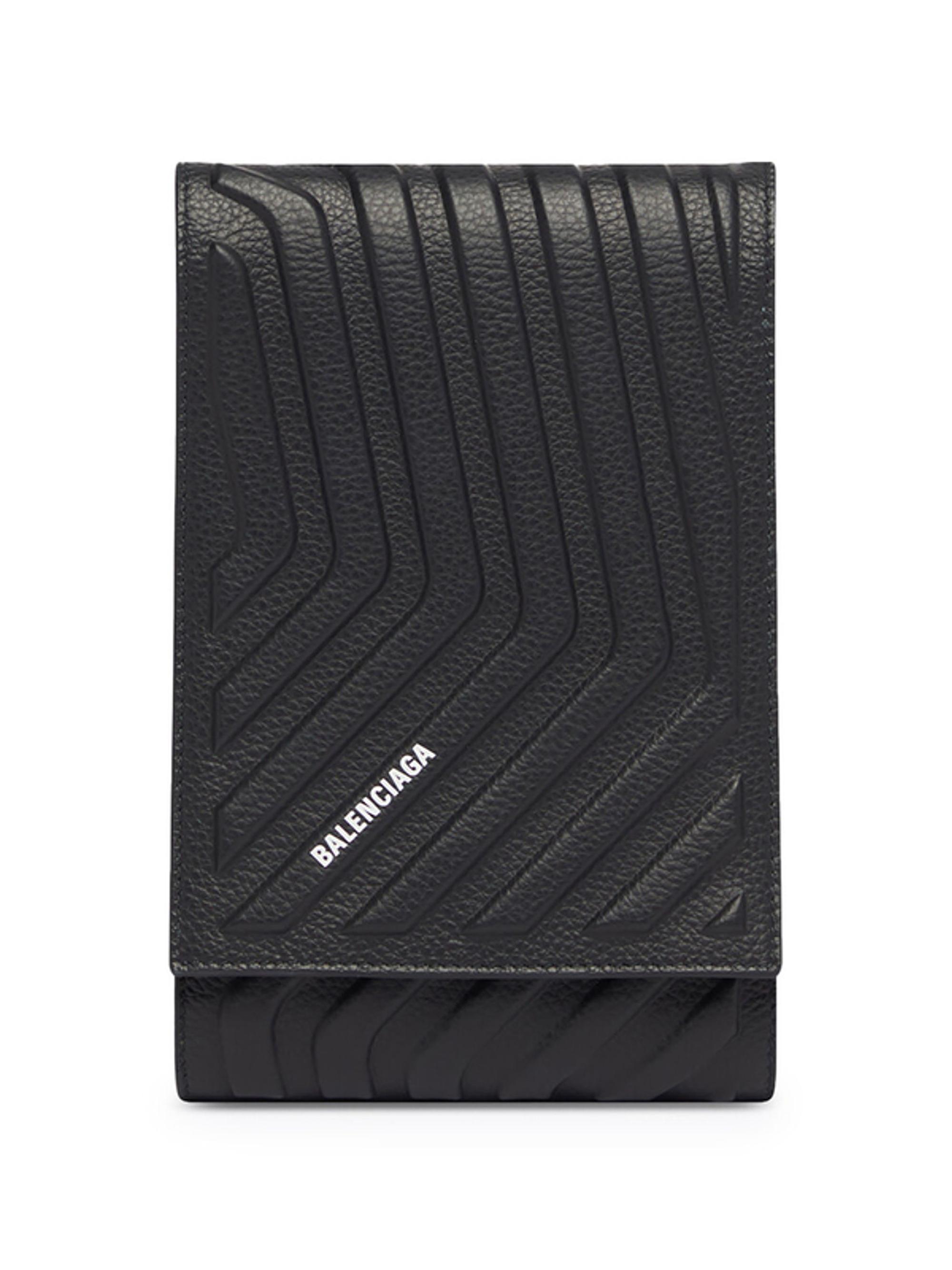 バレンシアガ　PHONE HOLDER Balenciaga Passport Phone Holder | Saks Fifth Avenue