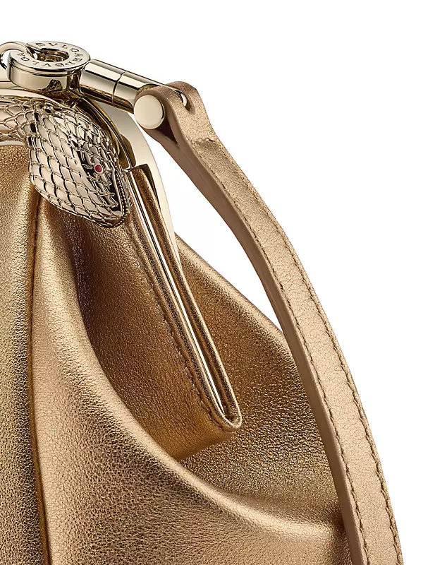 Push Lock Baguette Bag Minimalist Pleated Shoulder Strap Shoulder Bag