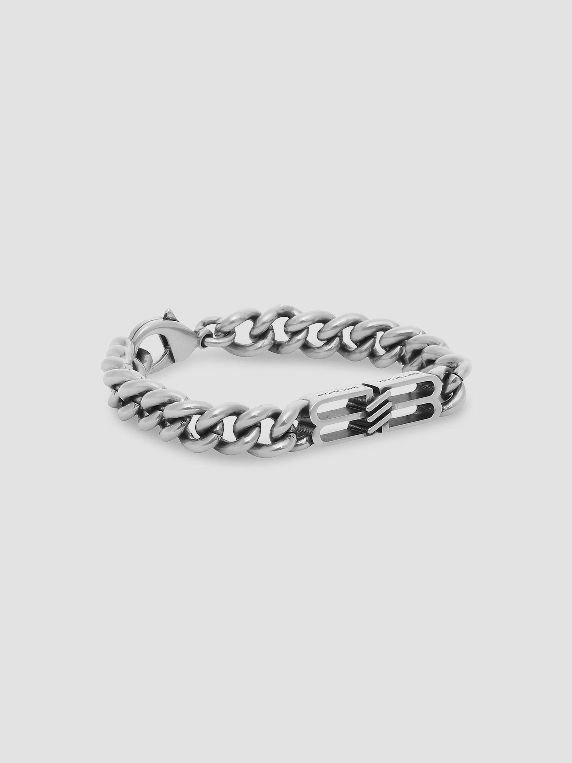 Balenciaga Bb Icon Gourmette Bracelet | Saks Fifth Avenue