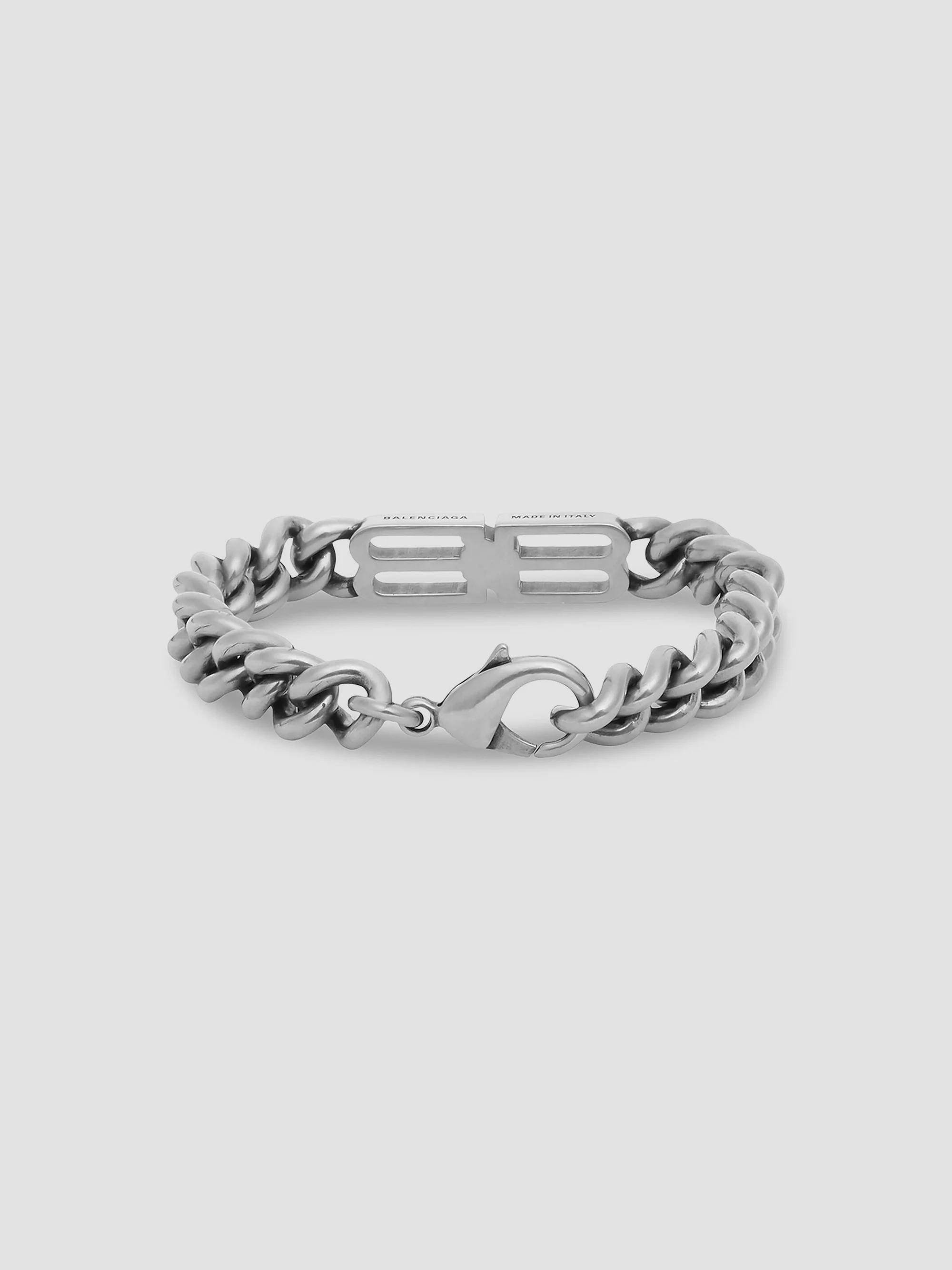 Balenciaga Bb Icon Gourmette Bracelet | Saks Fifth Avenue