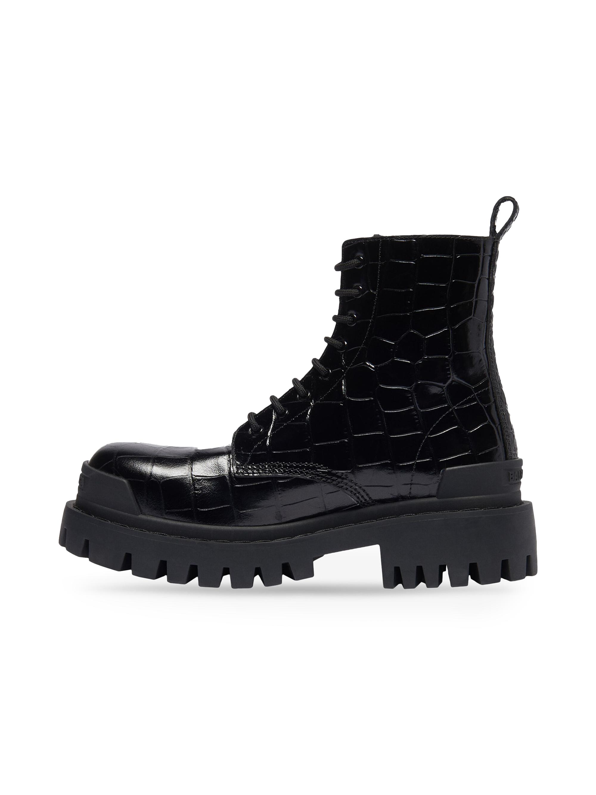 Balenciaga Strike 20mm Lace-up Boot | Saks Fifth Avenue