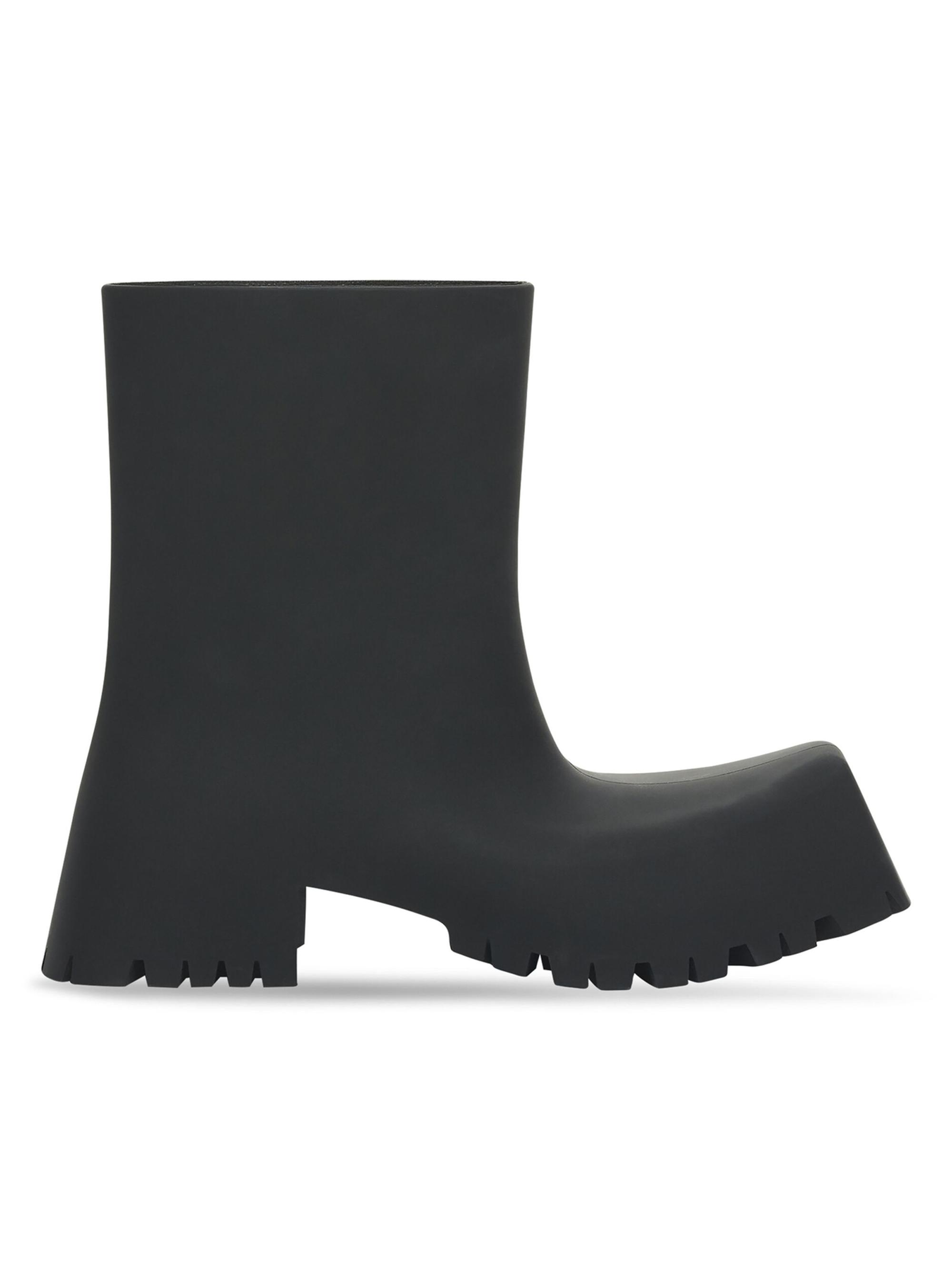 Balenciaga Women's Trooper Rubber Boots - Black