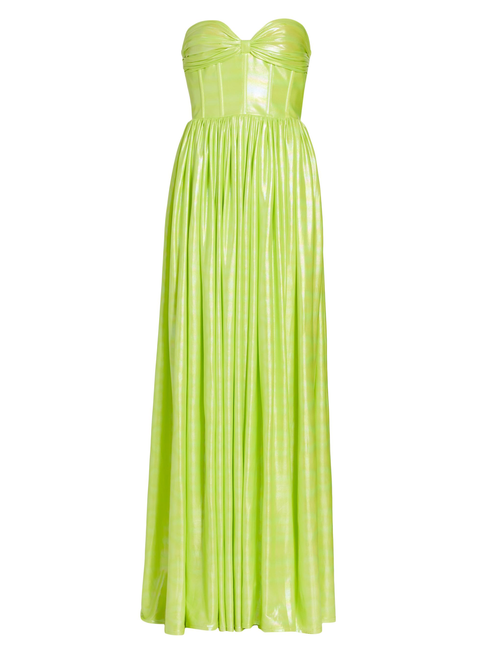 Bronx Banco Florence Strapless Metallic Gown | Saks Fifth Avenue