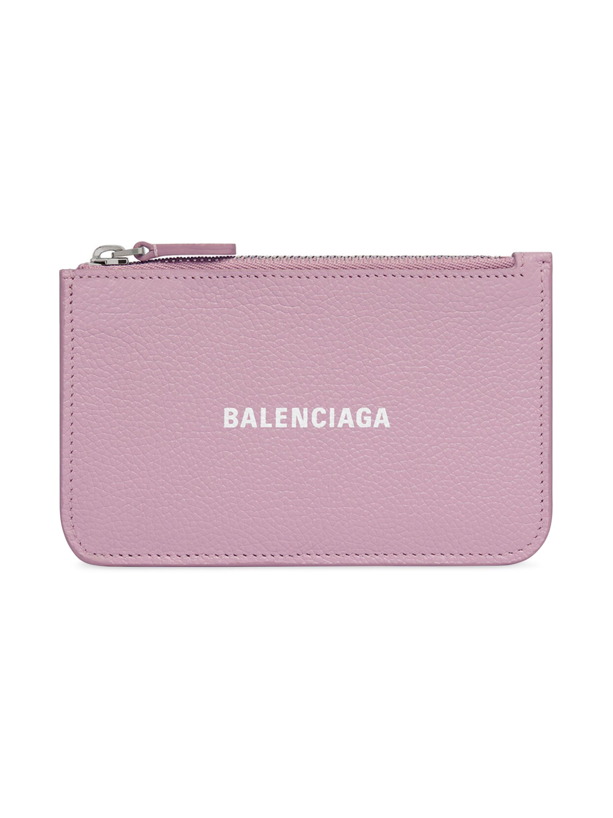 Balenciaga Cash Large Long Coin and Card Holder Denim