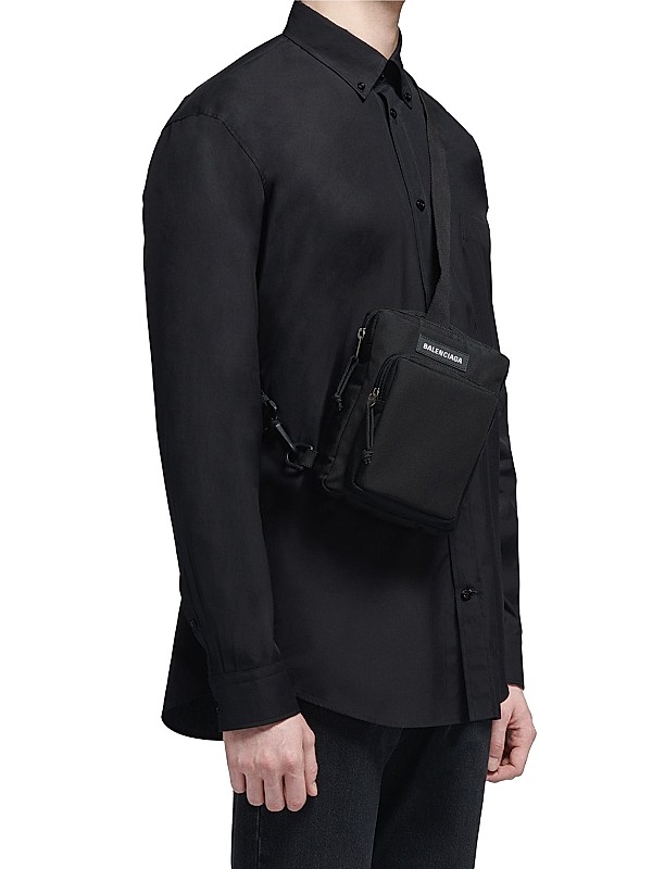 Shop Balenciaga Explorer Crossbody Messenger Bag | Saks Shop Balenciaga Explorer Crossbody Messenger Bag | Saks