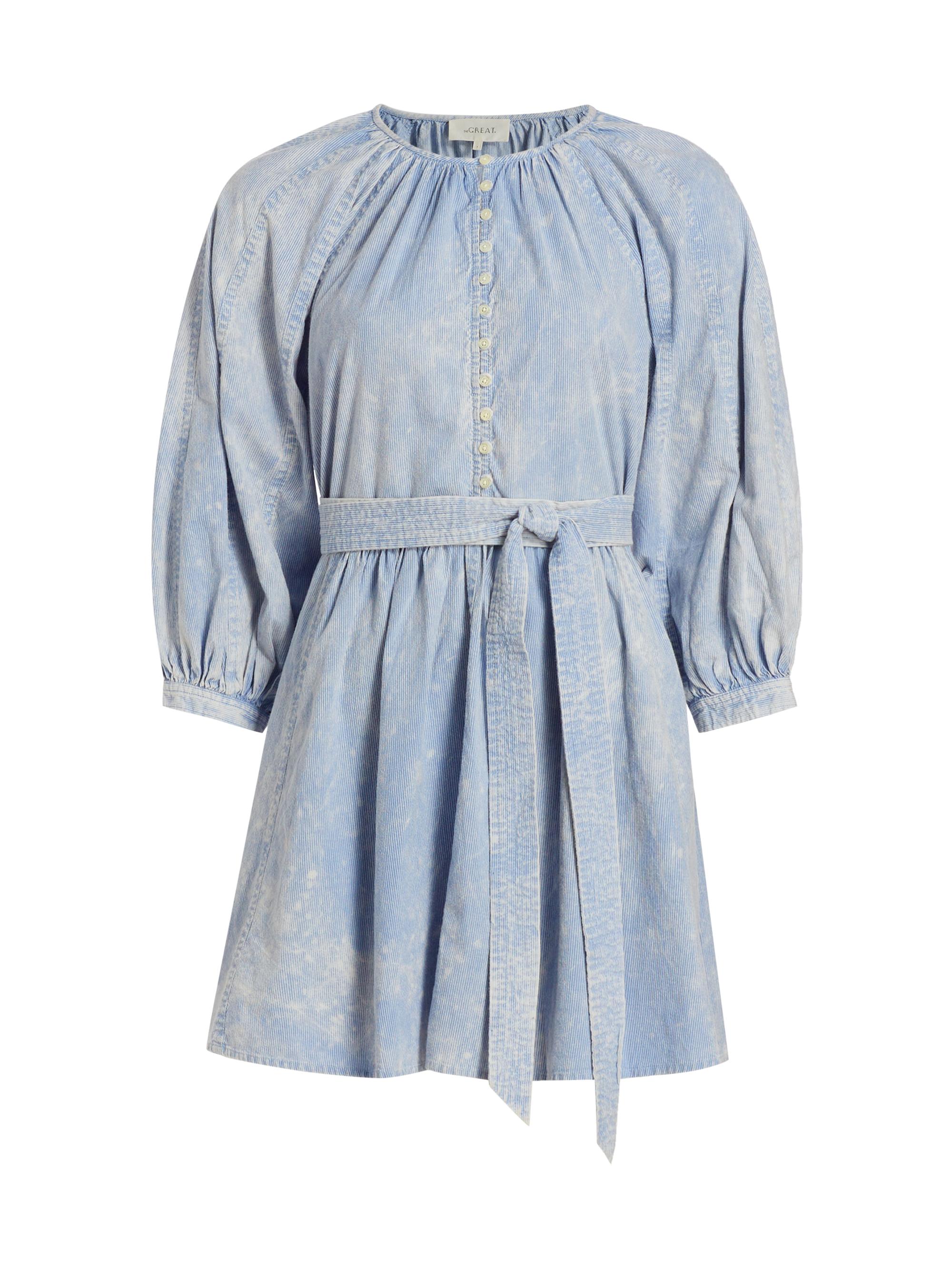 The Great Women's The Coast Walk Minidress - Hand Dyed Mottled Wash