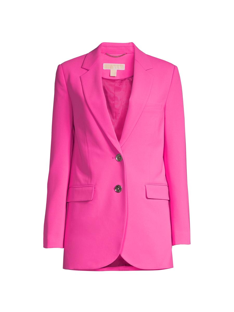 MICHAEL Michael Kors Mensy Two-Button Crepe Blazer | Saks