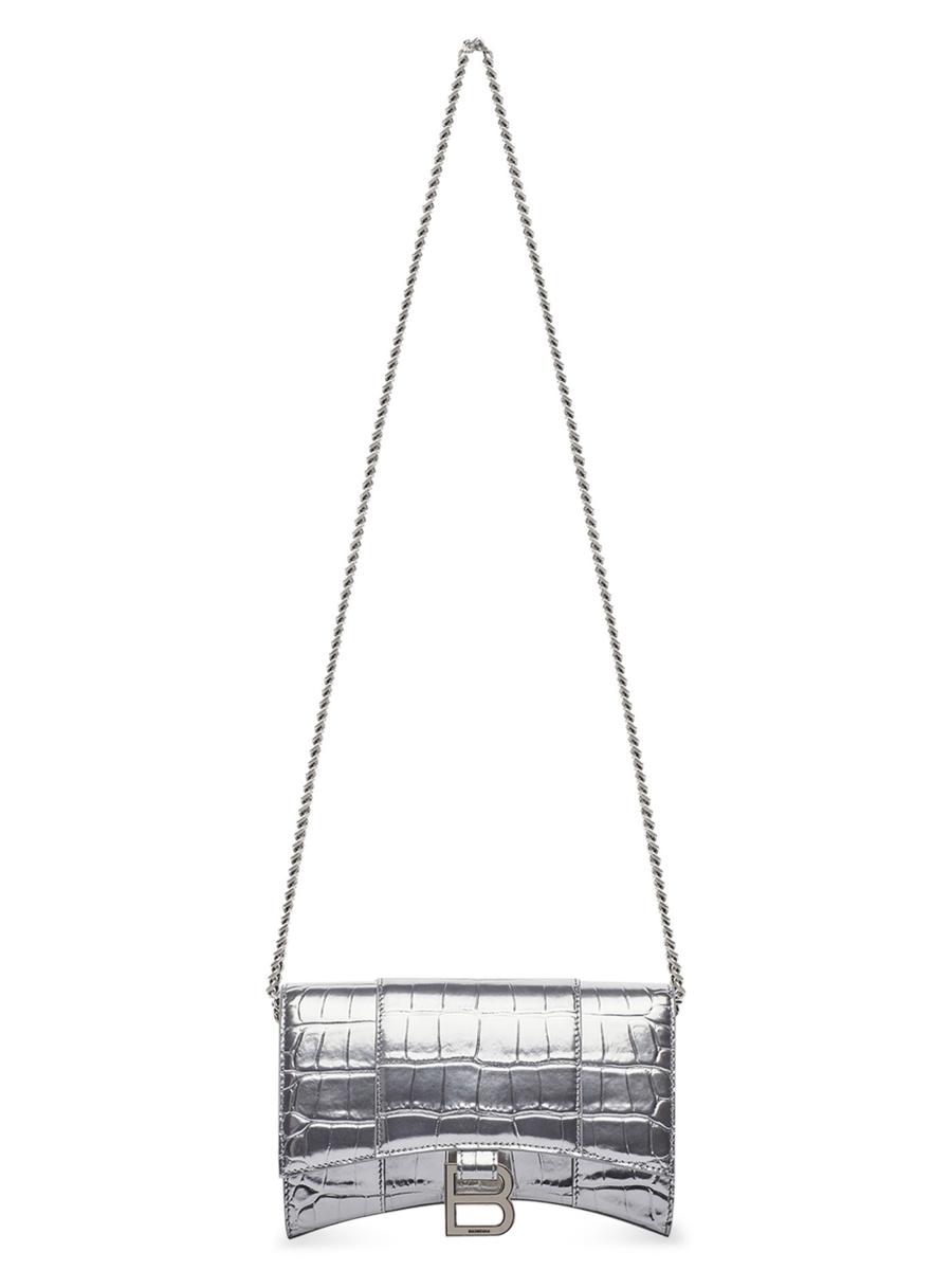 Balenciaga Hourglass Wallet On Chain | Saks Fifth Avenue