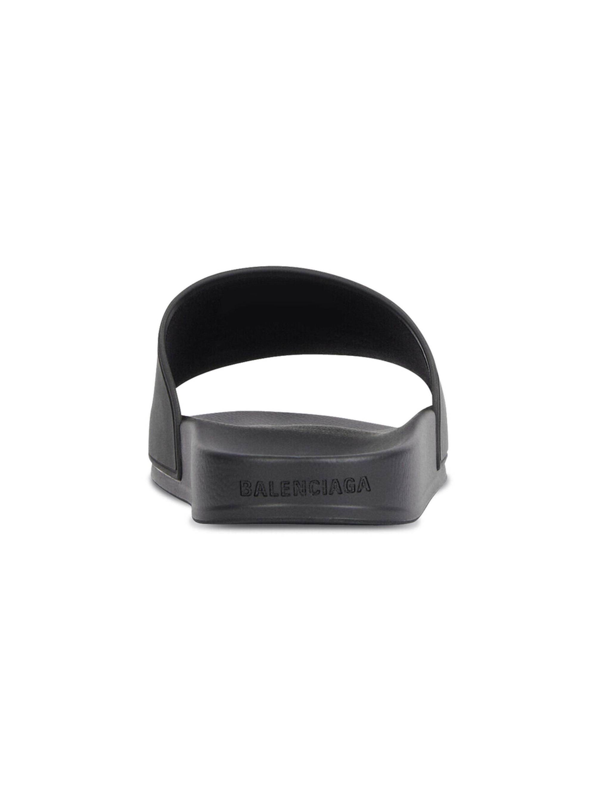Balenciaga Pool Slide Sandal Glow In The Dark | Saks Fifth Avenue